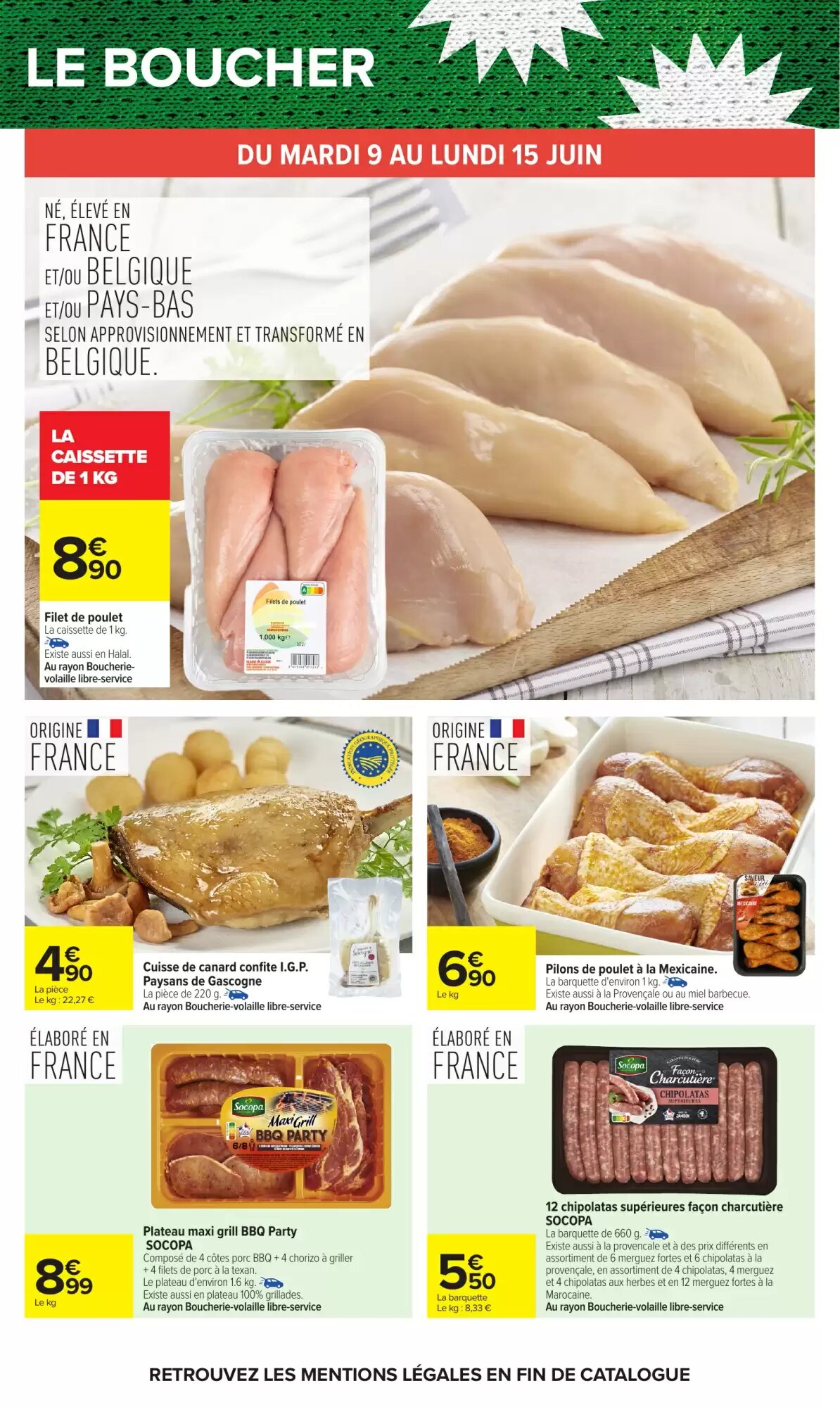 Prospectus promotionnel Carrefour valable à partir du 09/06/2026 - Page 41.