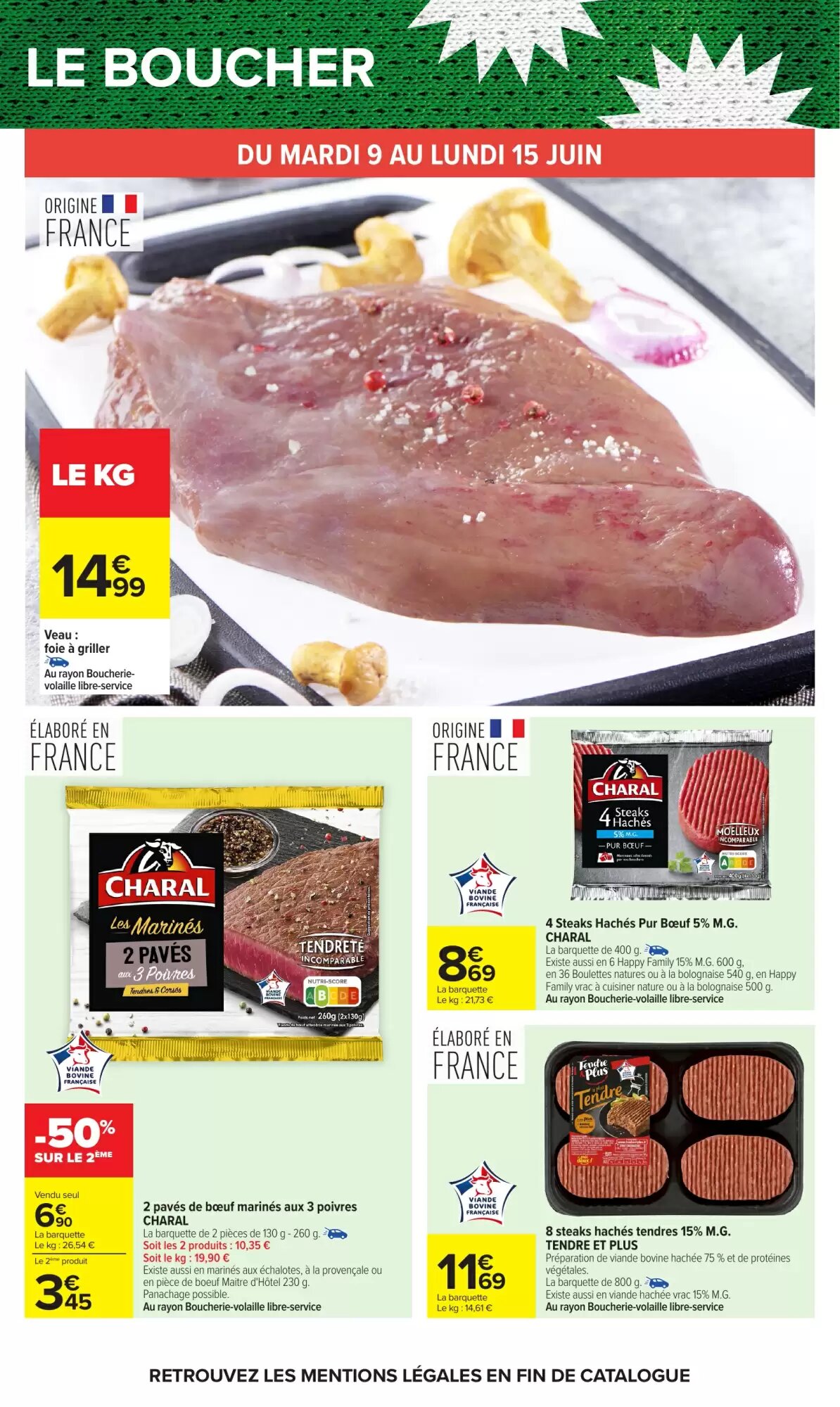 Prospectus promotionnel Carrefour valable à partir du 09/06/2026 - Page 42.