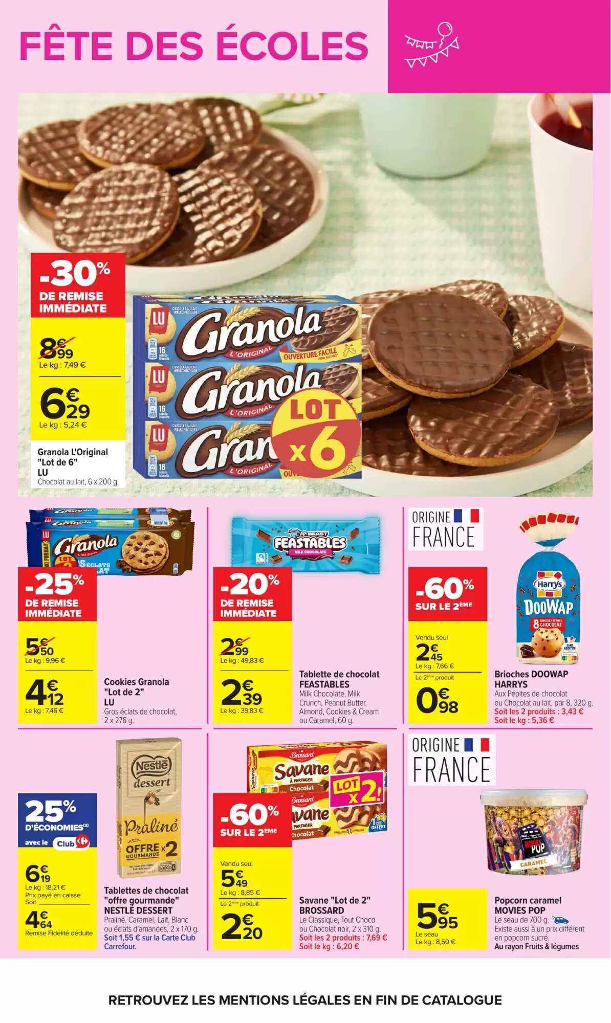 Prospectus promotionnel Carrefour valable à partir du 09/06/2026 - Page 58.