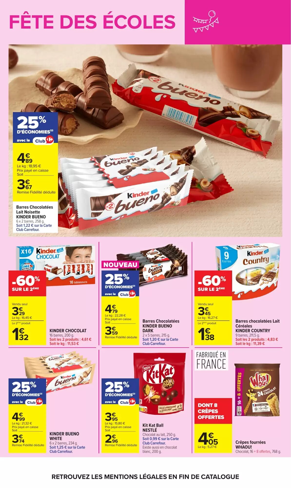 Prospectus promotionnel Carrefour valable à partir du 09/06/2026 - Page 59.
