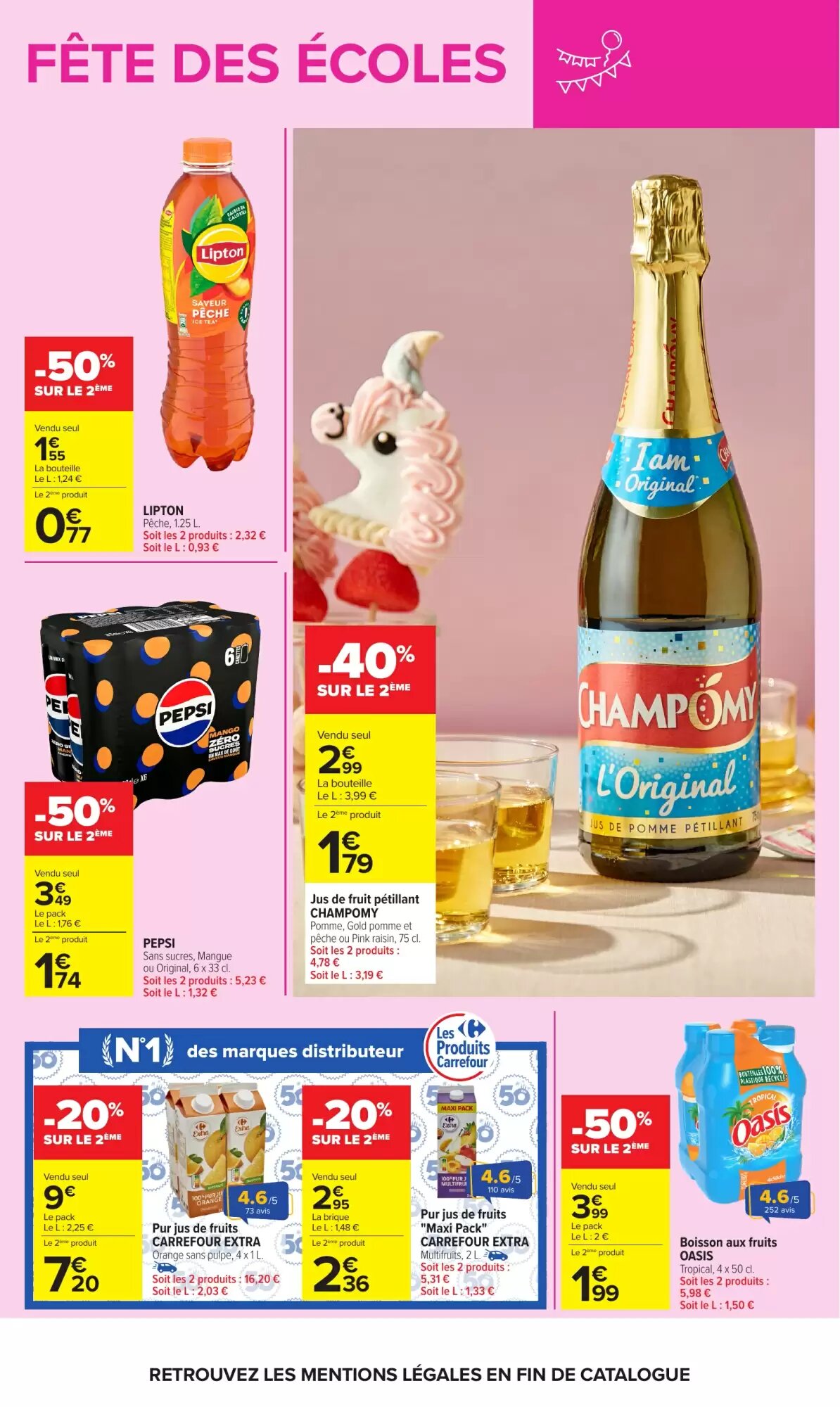 Prospectus promotionnel Carrefour valable à partir du 09/06/2026 - Page 61.