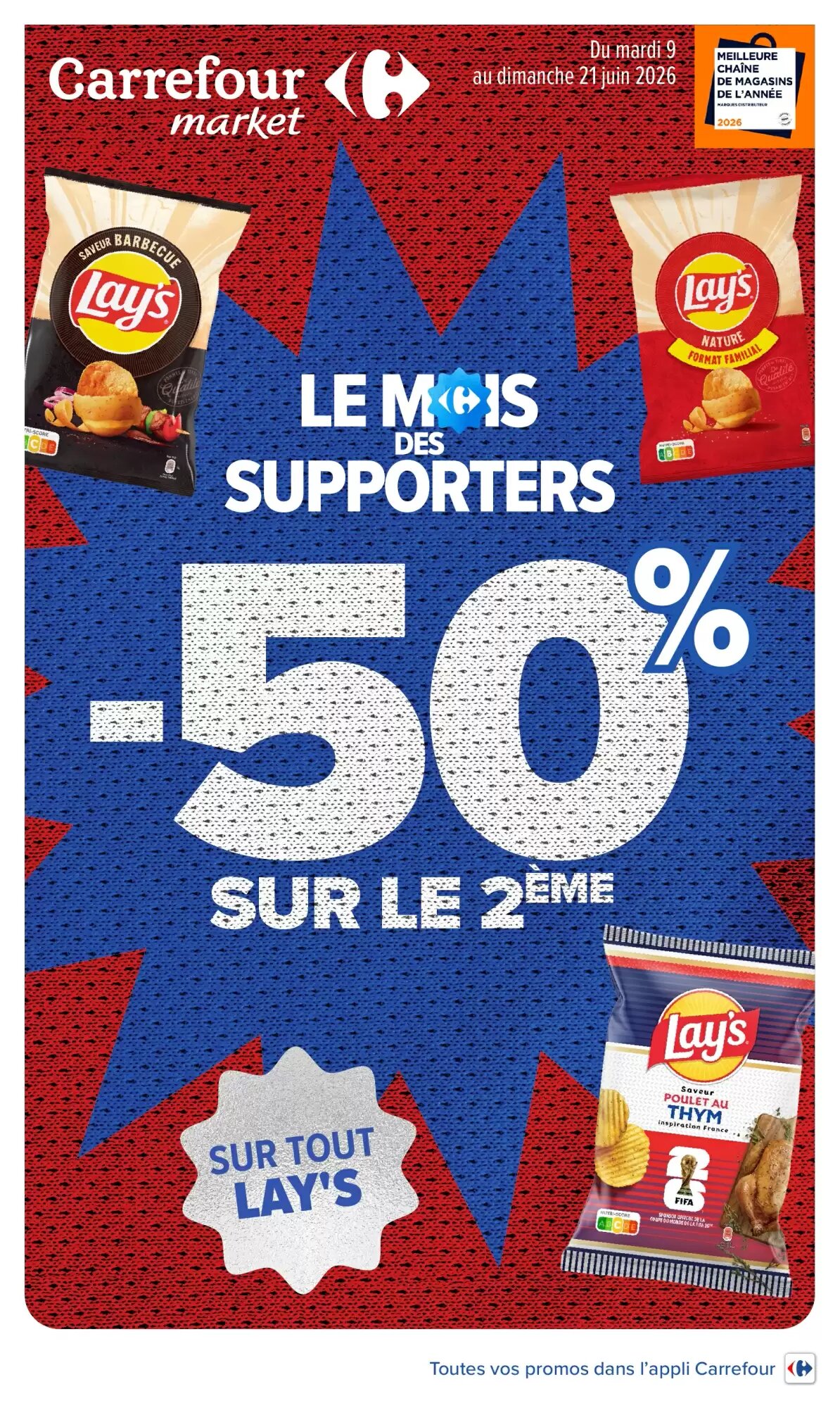 Prospectus promotionnel Carrefour Market valable à partir du 09/06/2026 - Page 1.