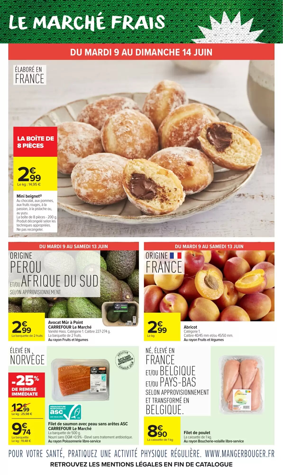 Prospectus promotionnel Carrefour Market valable à partir du 09/06/2026 - Page 4.
