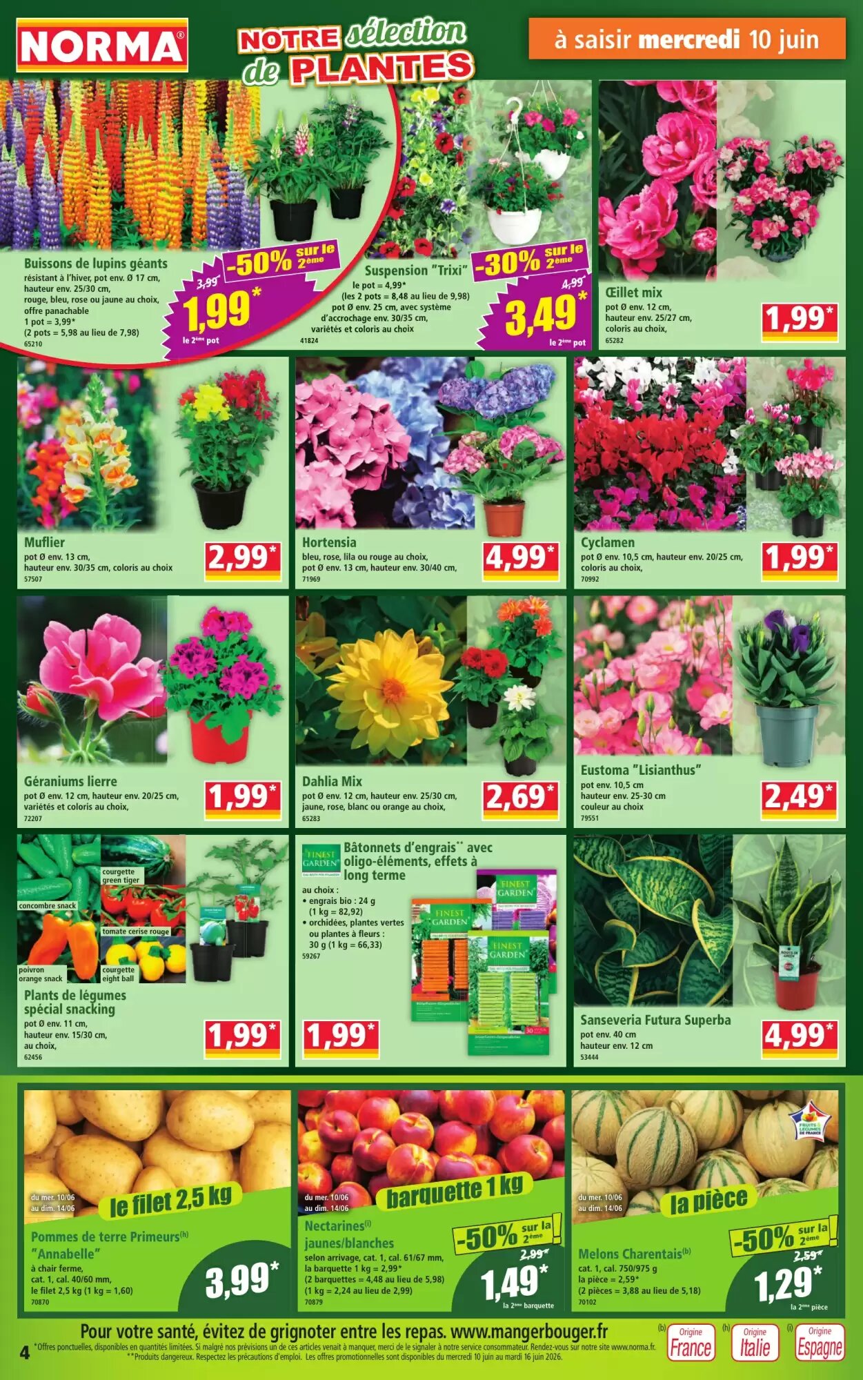 Prospectus promotionnel Norma valable à partir du 10/06/2026 - Page 4.