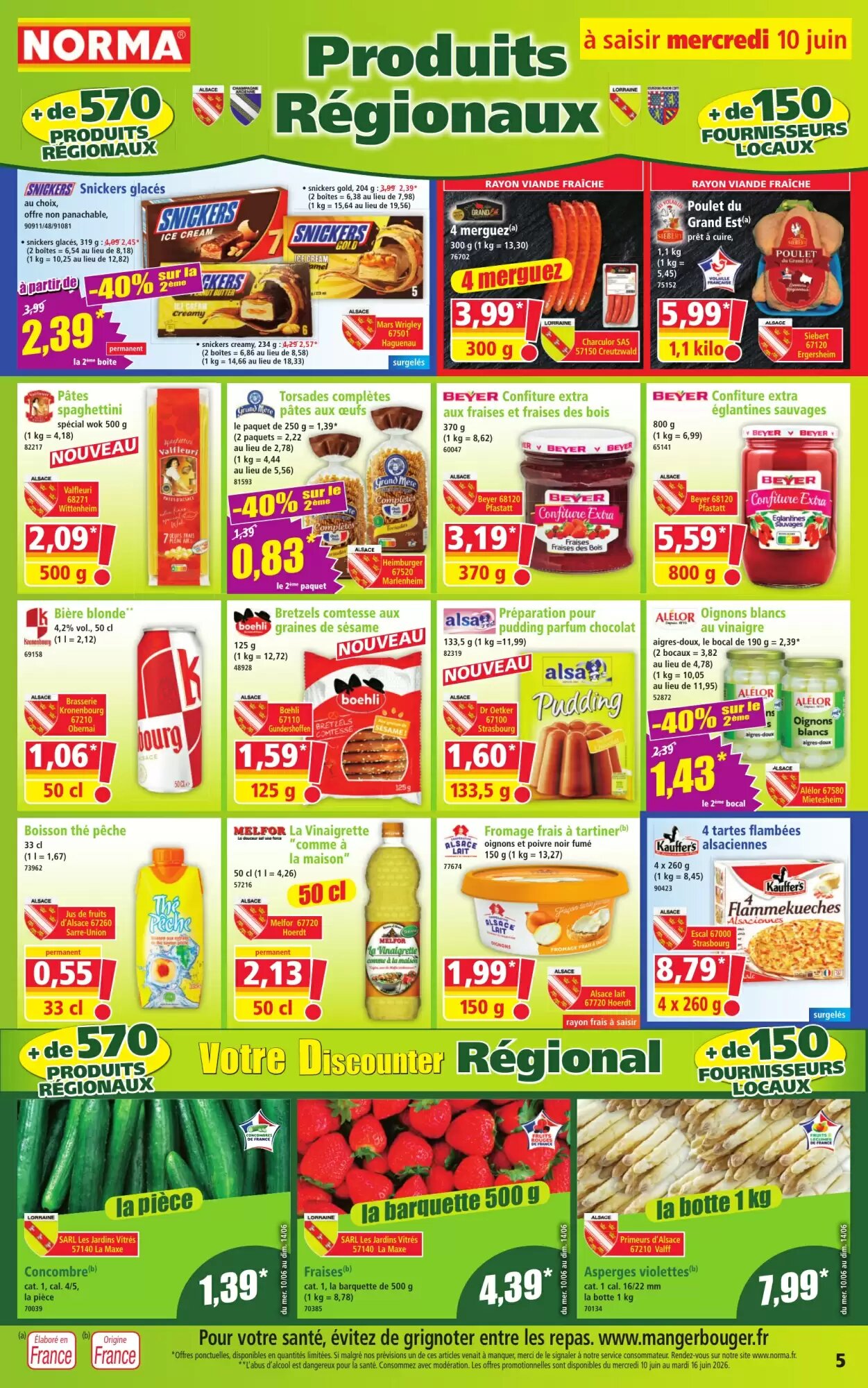 Prospectus promotionnel Norma valable à partir du 10/06/2026 - Page 5.