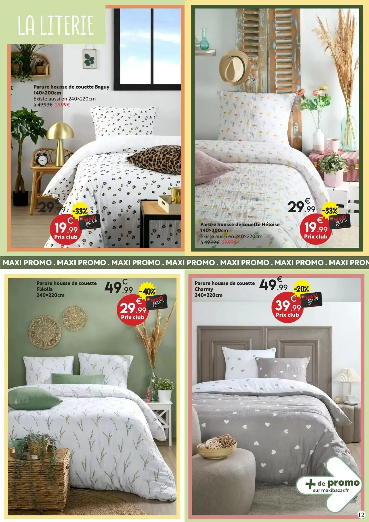 Prospectus promotionnel Maxi Bazar valable à partir du 10/06/2026 - Page 12.