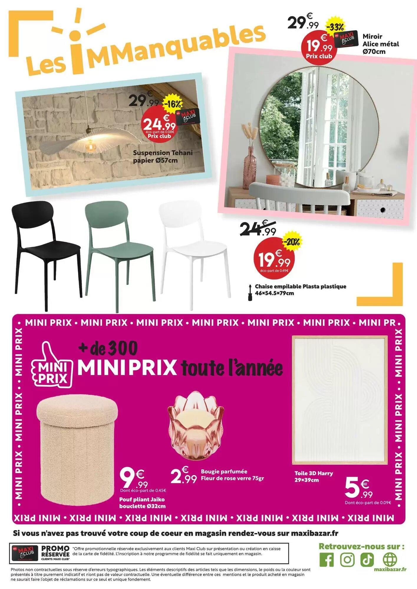 Prospectus promotionnel Maxi Bazar valable à partir du 10/06/2026 - Page 14.