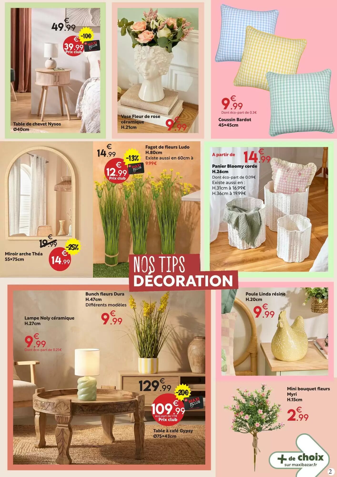 Prospectus promotionnel Maxi Bazar valable à partir du 10/06/2026 - Page 2.