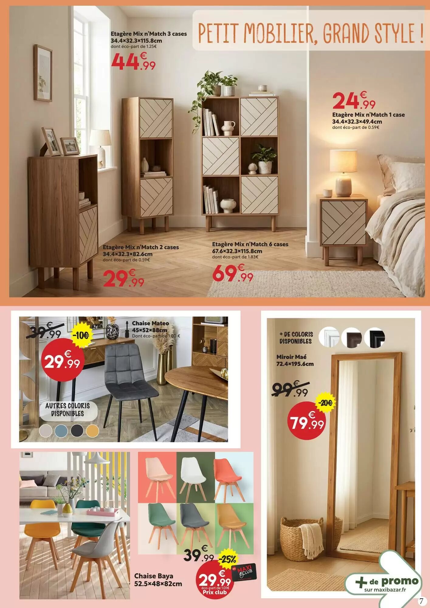 Prospectus promotionnel Maxi Bazar valable à partir du 10/06/2026 - Page 7.