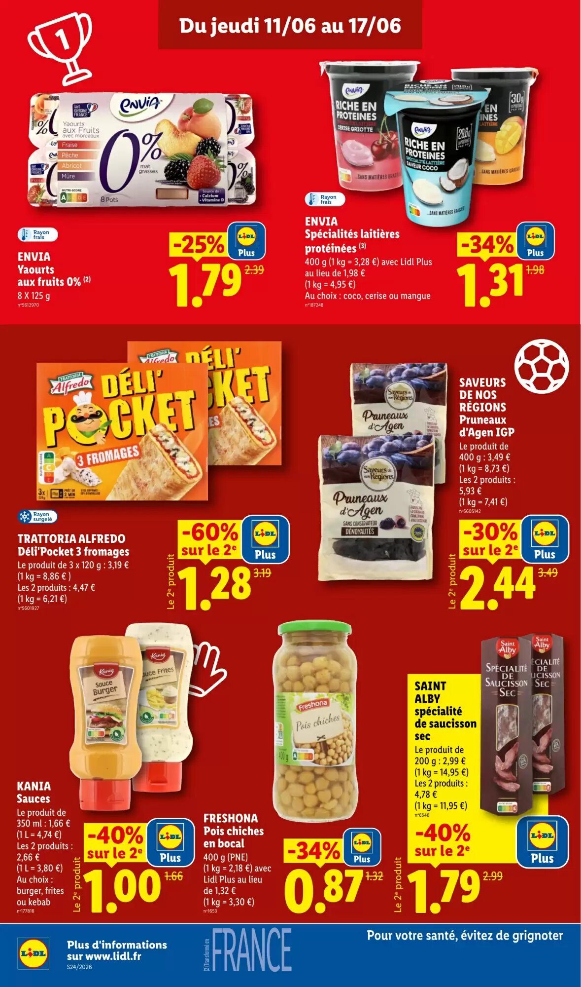 Prospectus promotionnel Lidl valable à partir du 11/06/2026 - Page 10.