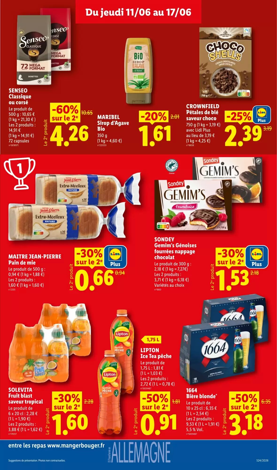 Prospectus promotionnel Lidl valable à partir du 11/06/2026 - Page 11.