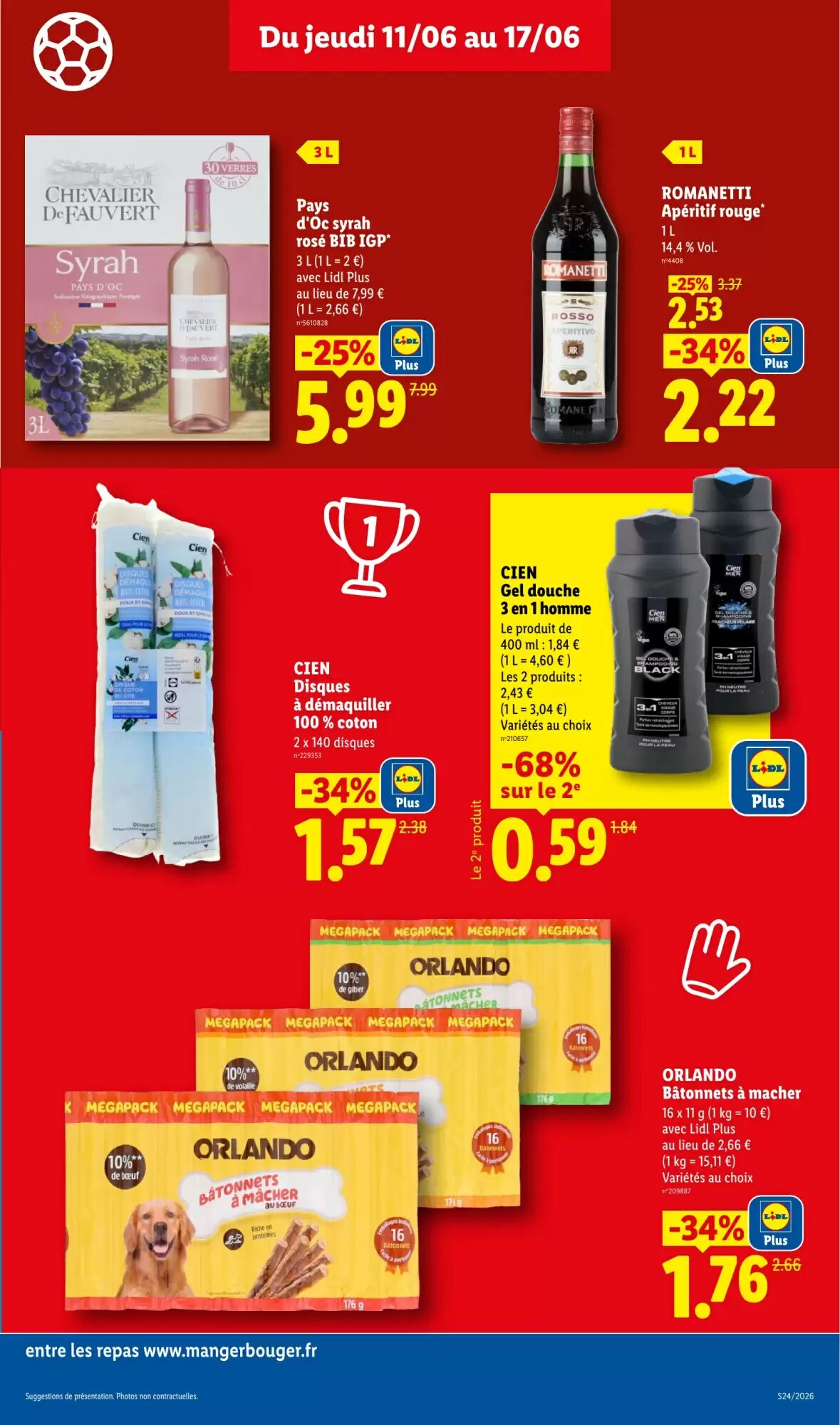 Prospectus promotionnel Lidl valable à partir du 11/06/2026 - Page 13.
