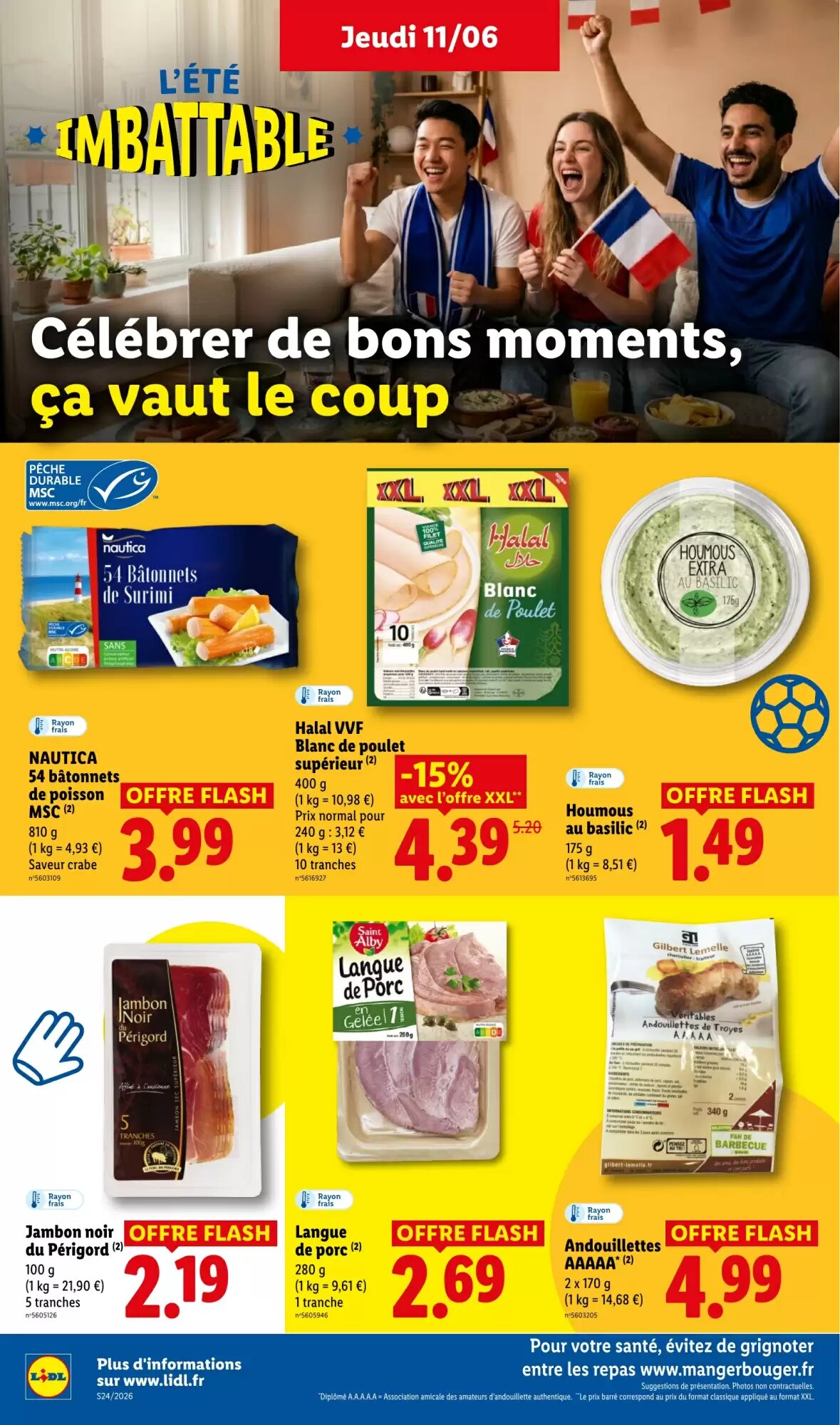 Prospectus promotionnel Lidl valable à partir du 11/06/2026 - Page 18.