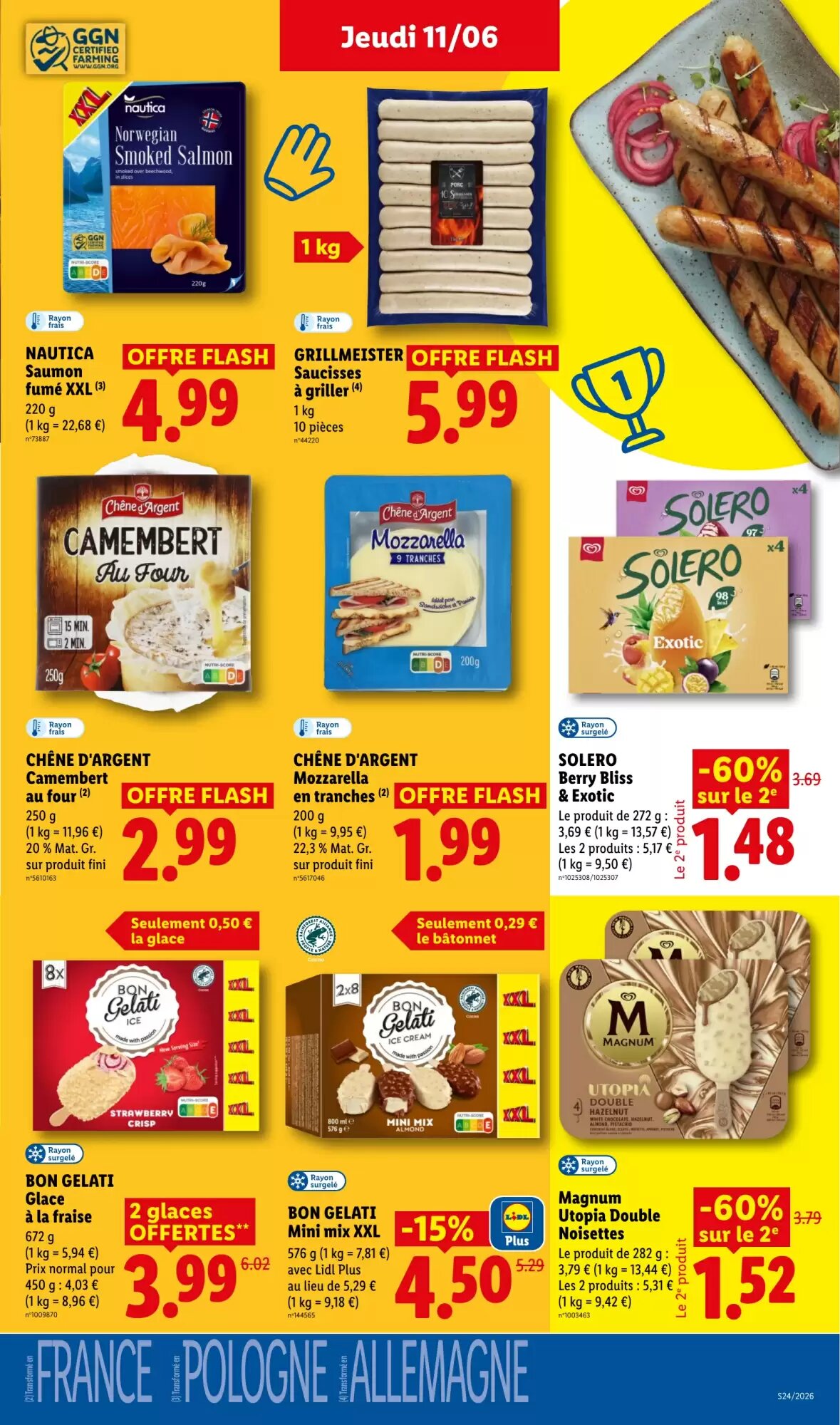 Prospectus promotionnel Lidl valable à partir du 11/06/2026 - Page 19.