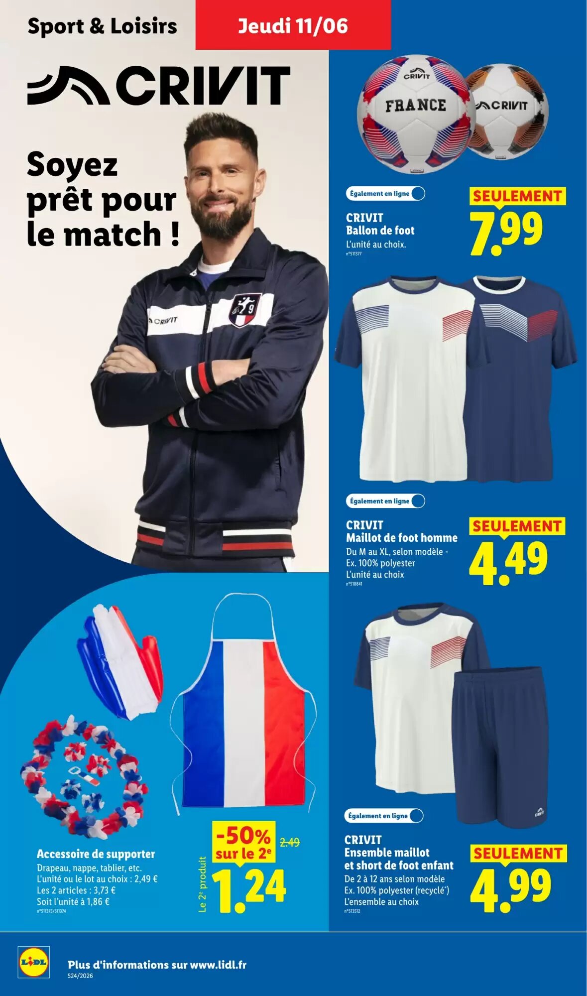 Prospectus promotionnel Lidl valable à partir du 11/06/2026 - Page 22.