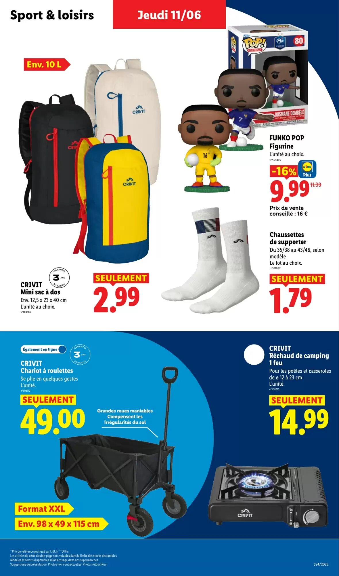 Prospectus promotionnel Lidl valable à partir du 11/06/2026 - Page 23.