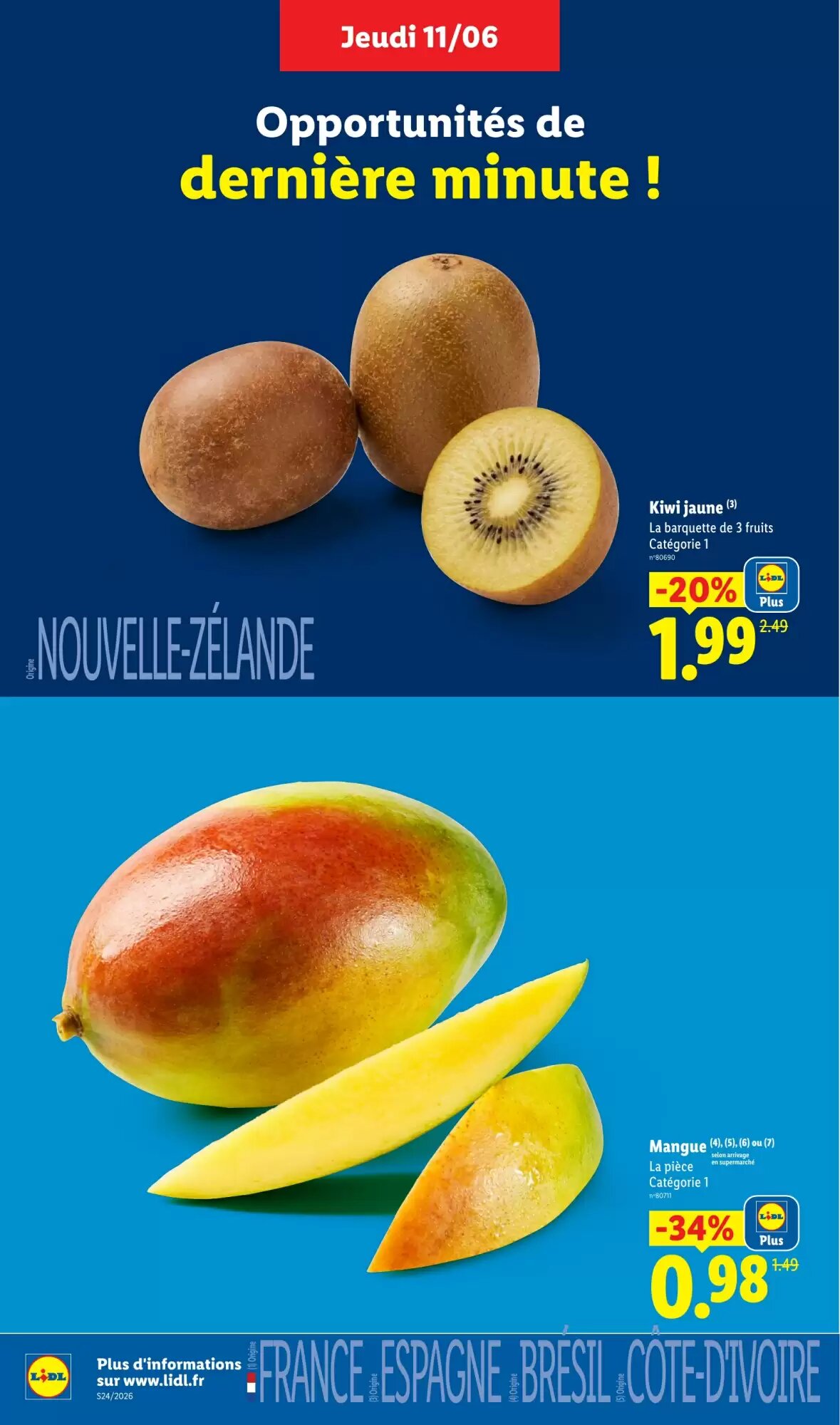 Prospectus promotionnel Lidl valable à partir du 11/06/2026 - Page 4.