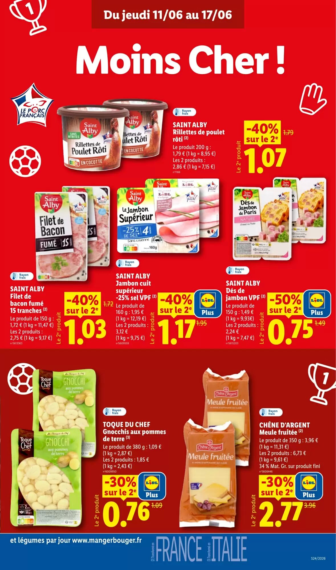 Prospectus promotionnel Lidl valable à partir du 11/06/2026 - Page 9.