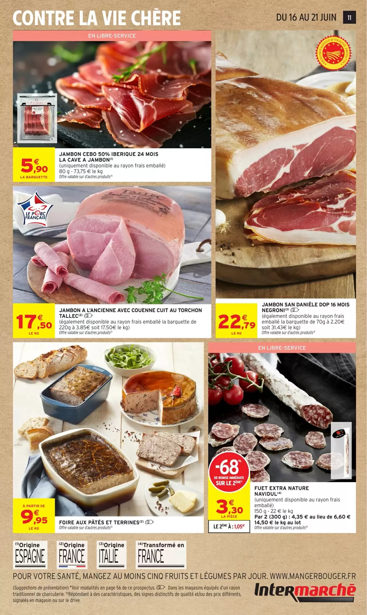 Prospectus promotionnel Intermarché Hyper valable à partir du 16/06/2026 - Page 11.