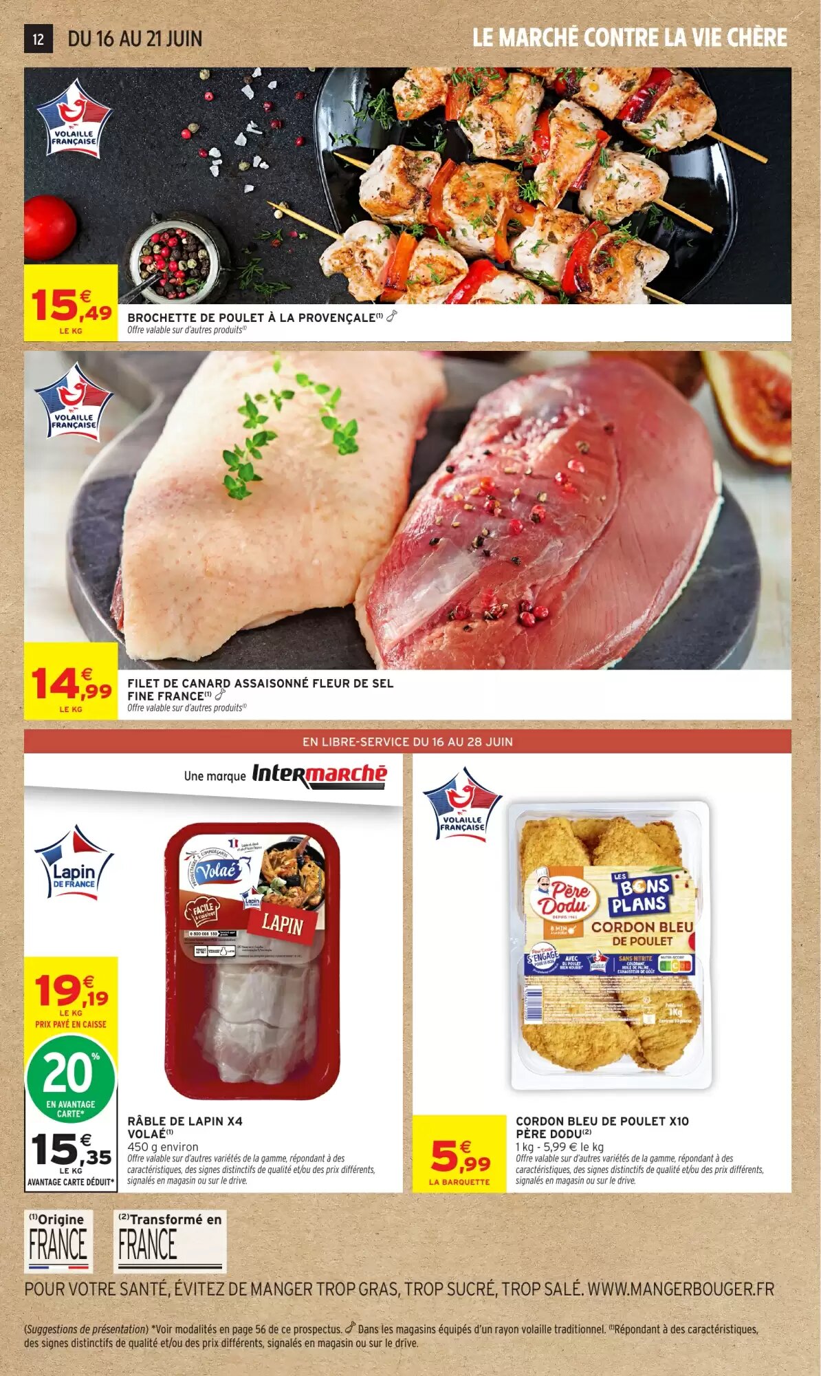 Prospectus promotionnel Intermarché Hyper valable à partir du 16/06/2026 - Page 12.