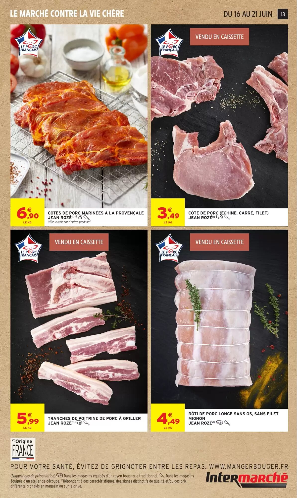 Prospectus promotionnel Intermarché Hyper valable à partir du 16/06/2026 - Page 13.