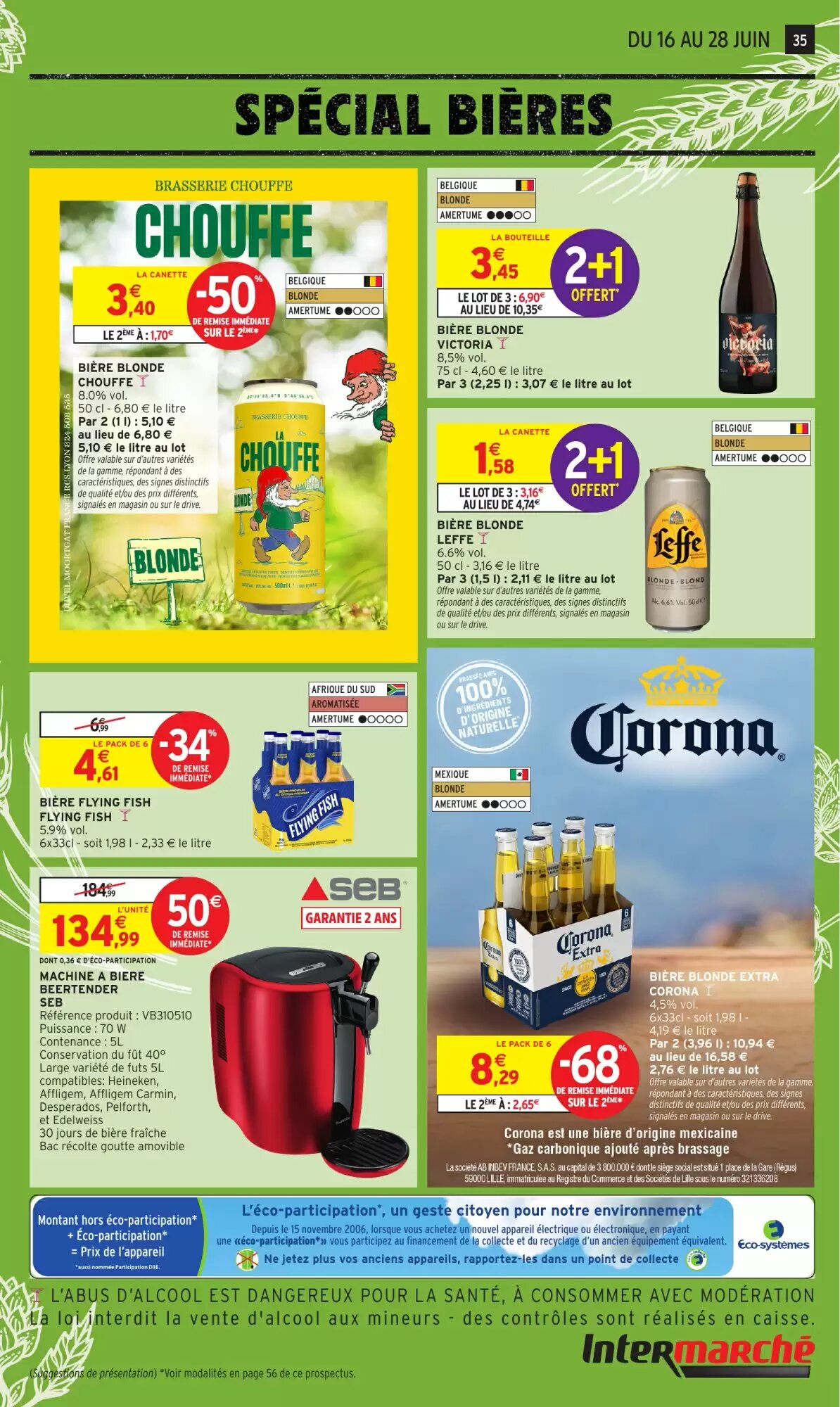 Prospectus promotionnel Intermarché Hyper valable à partir du 16/06/2026 - Page 28.