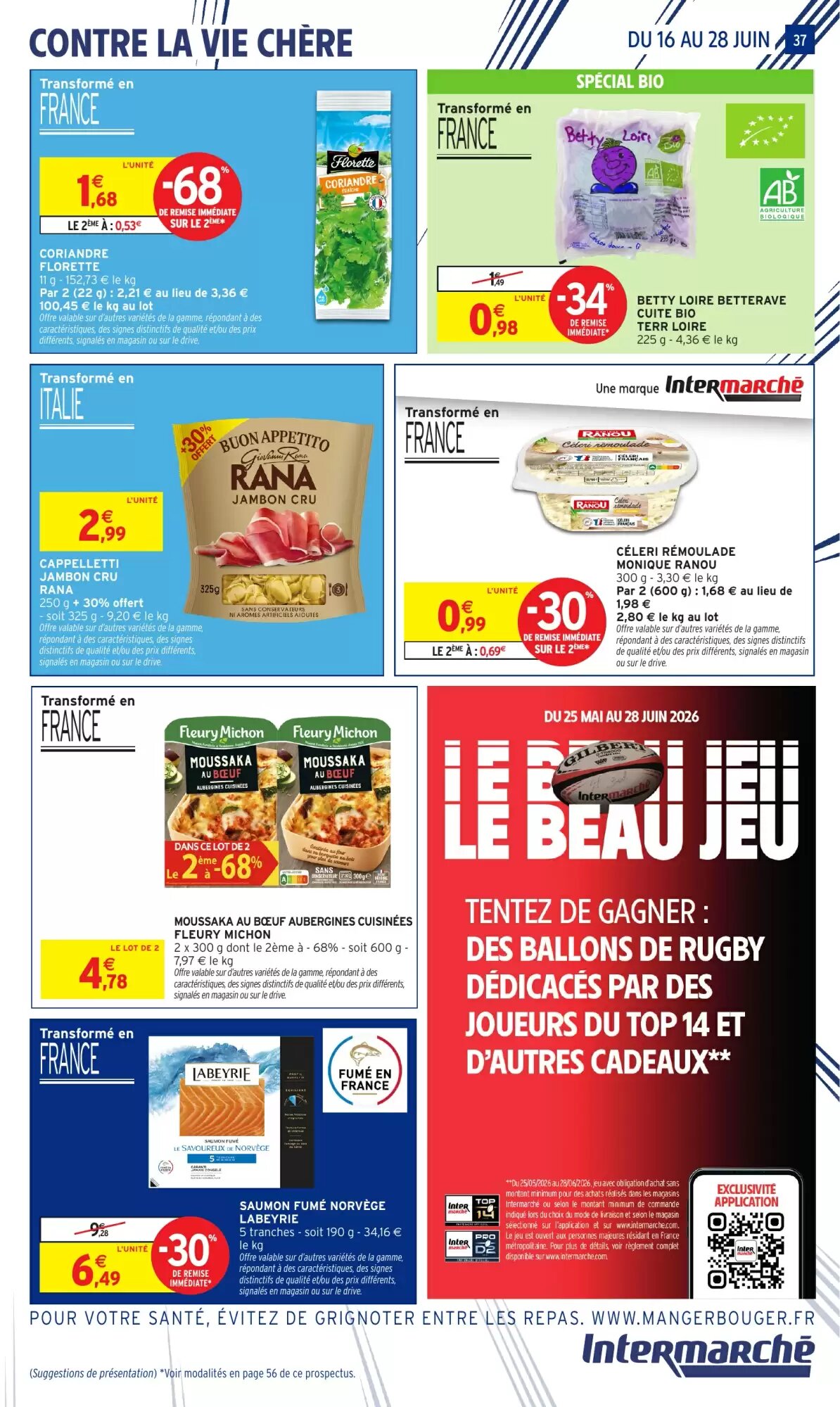 Prospectus promotionnel Intermarché Hyper valable à partir du 16/06/2026 - Page 30.
