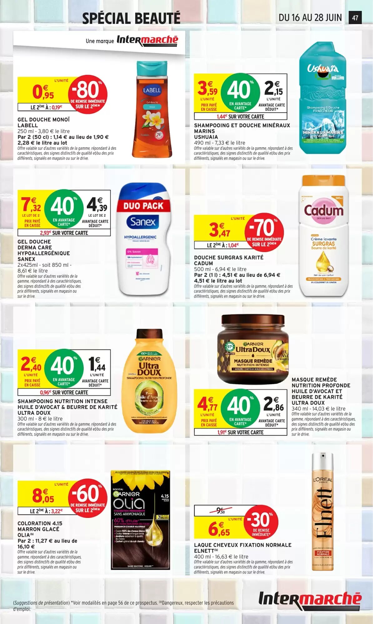 Prospectus promotionnel Intermarché Hyper valable à partir du 16/06/2026 - Page 40.