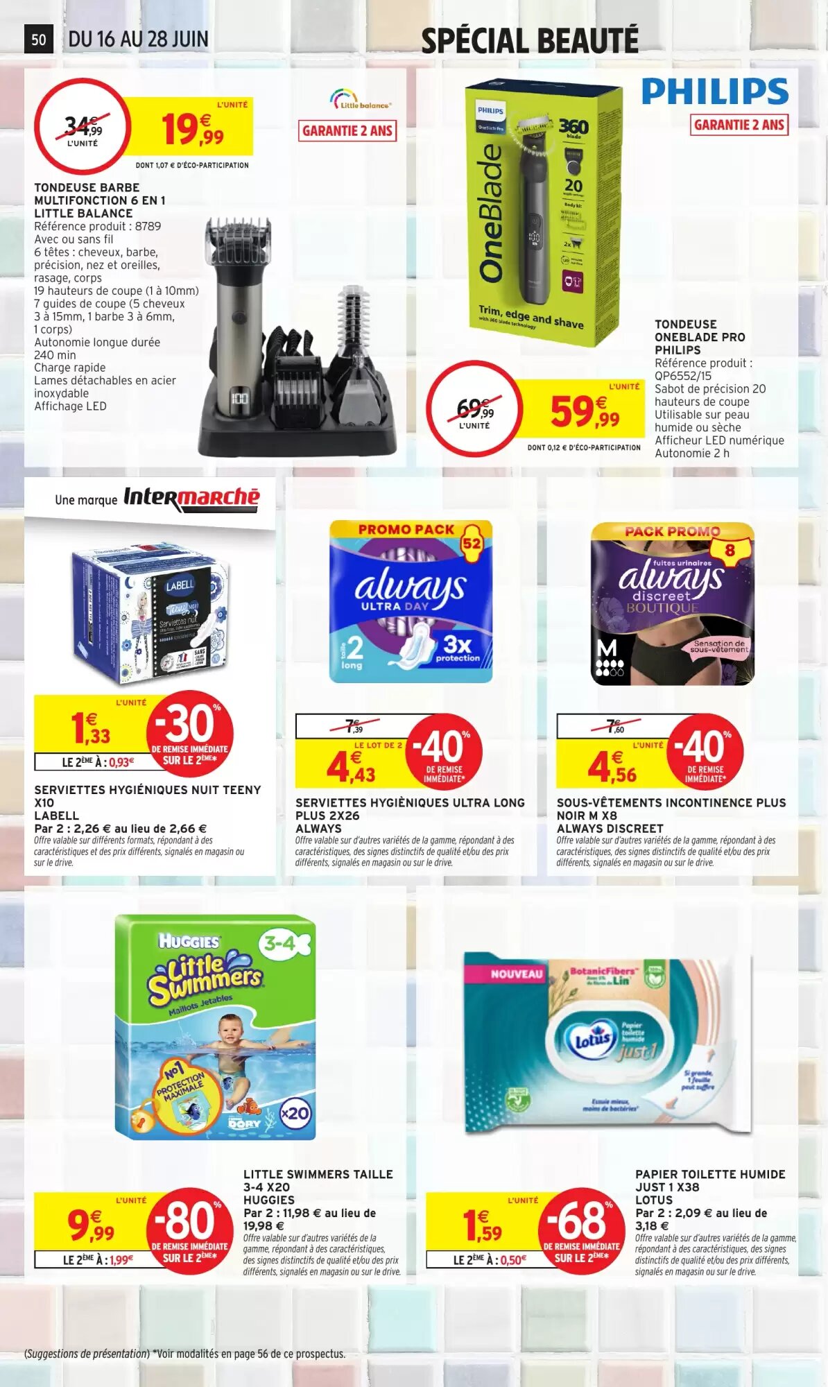Prospectus promotionnel Intermarché Hyper valable à partir du 16/06/2026 - Page 43.