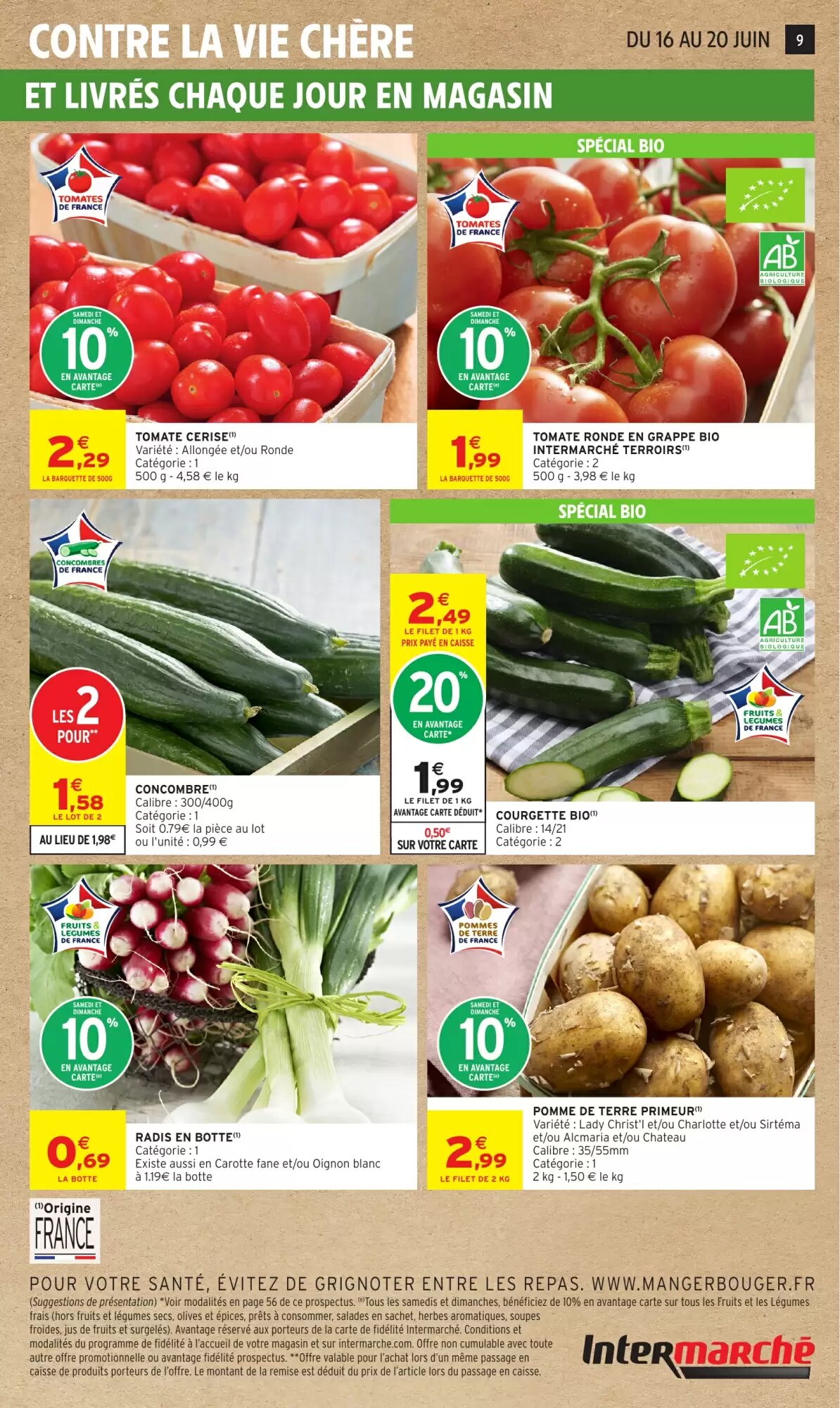Prospectus promotionnel Intermarché Hyper valable à partir du 16/06/2026 - Page 9.