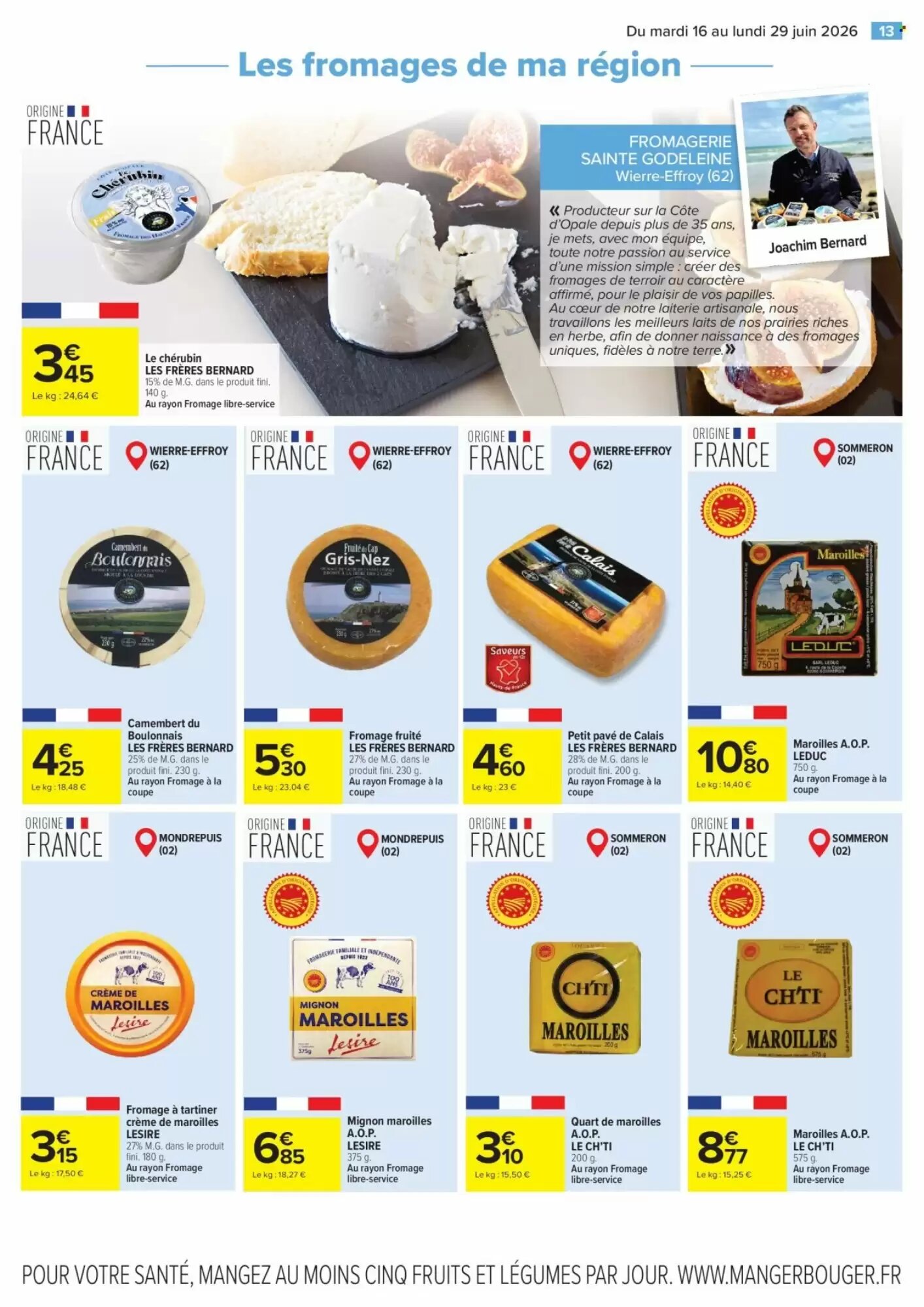 Prospectus promotionnel Carrefour valable à partir du 16/06/2026 - Page 13.