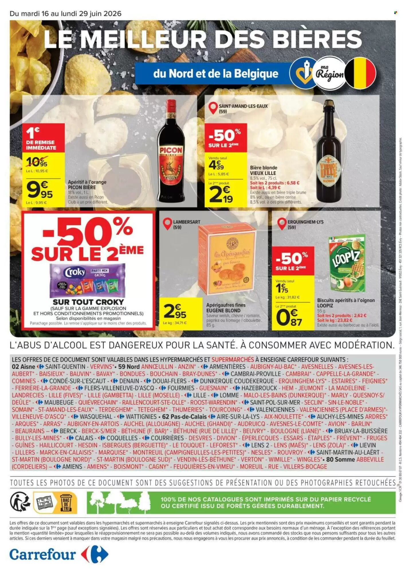 Prospectus promotionnel Carrefour valable à partir du 16/06/2026 - Page 16.