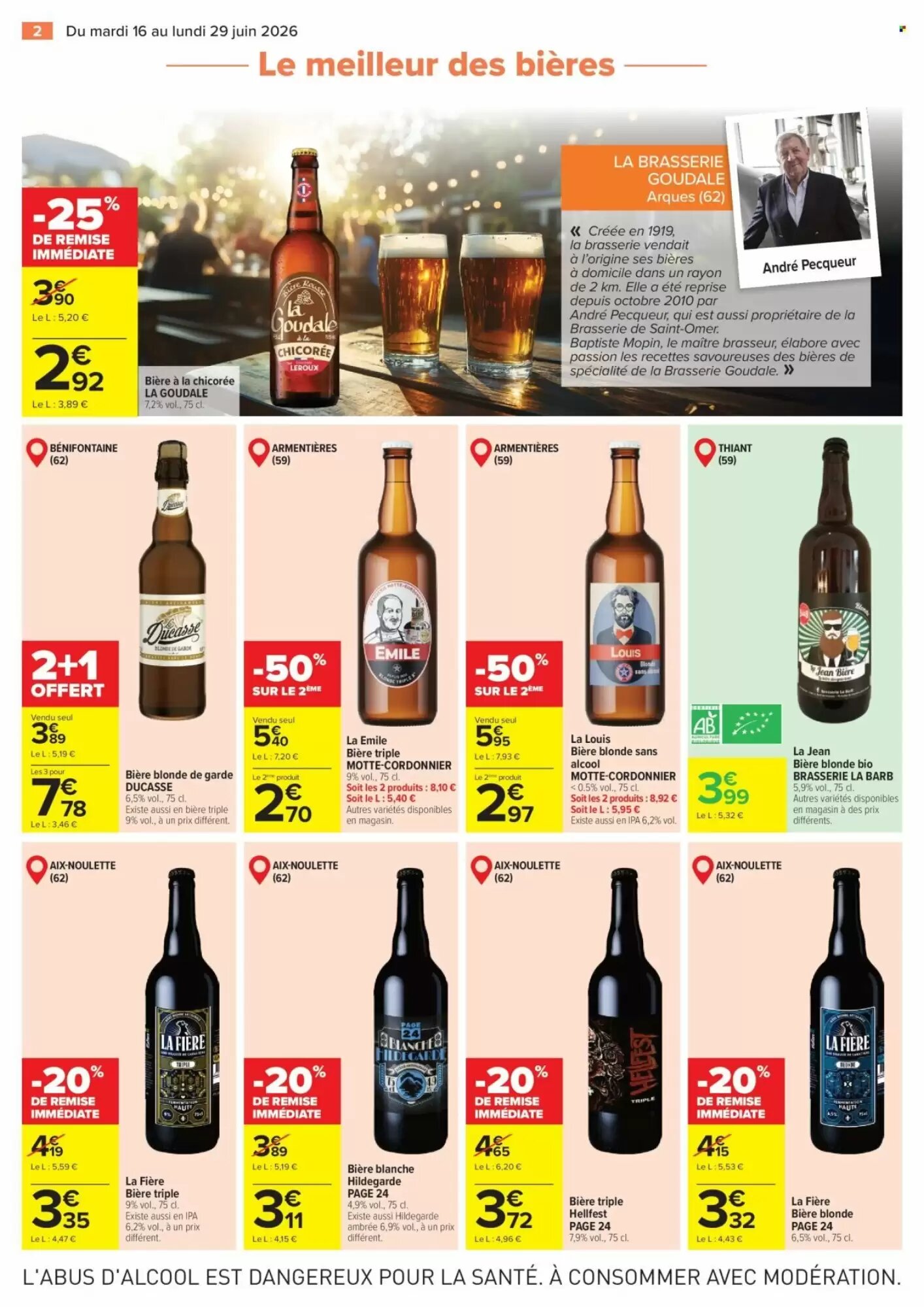 Prospectus promotionnel Carrefour valable à partir du 16/06/2026 - Page 2.