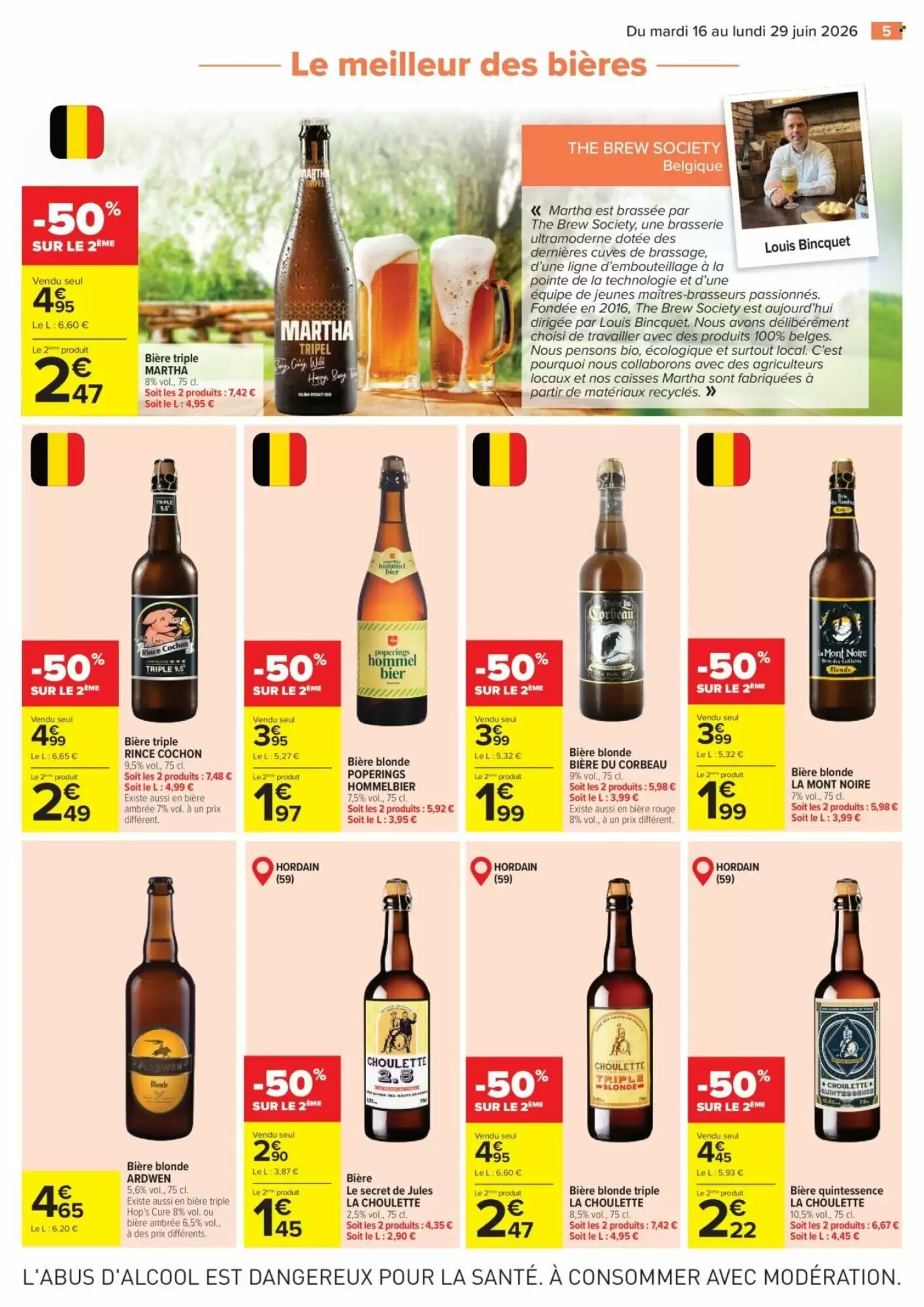 Prospectus promotionnel Carrefour valable à partir du 16/06/2026 - Page 5.