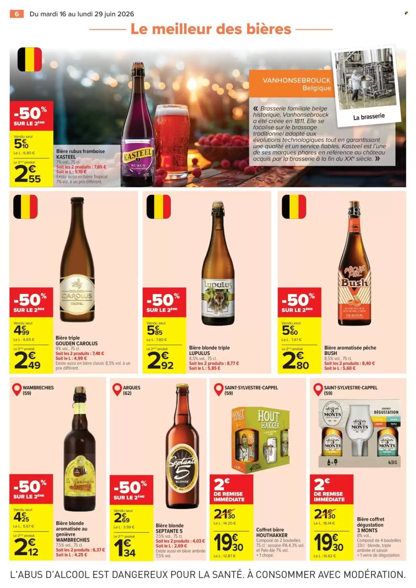 Prospectus promotionnel Carrefour valable à partir du 16/06/2026 - Page 6.