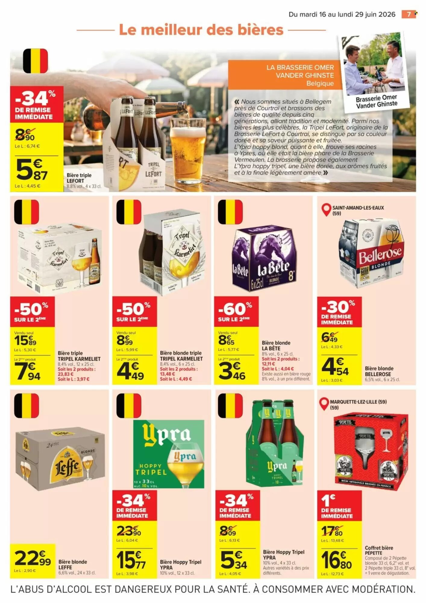 Prospectus promotionnel Carrefour valable à partir du 16/06/2026 - Page 7.