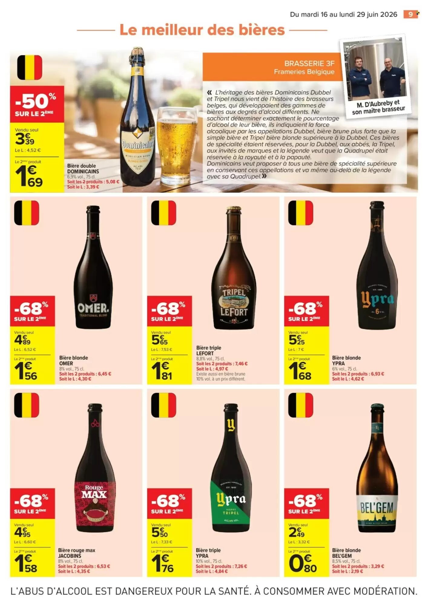 Prospectus promotionnel Carrefour valable à partir du 16/06/2026 - Page 9.