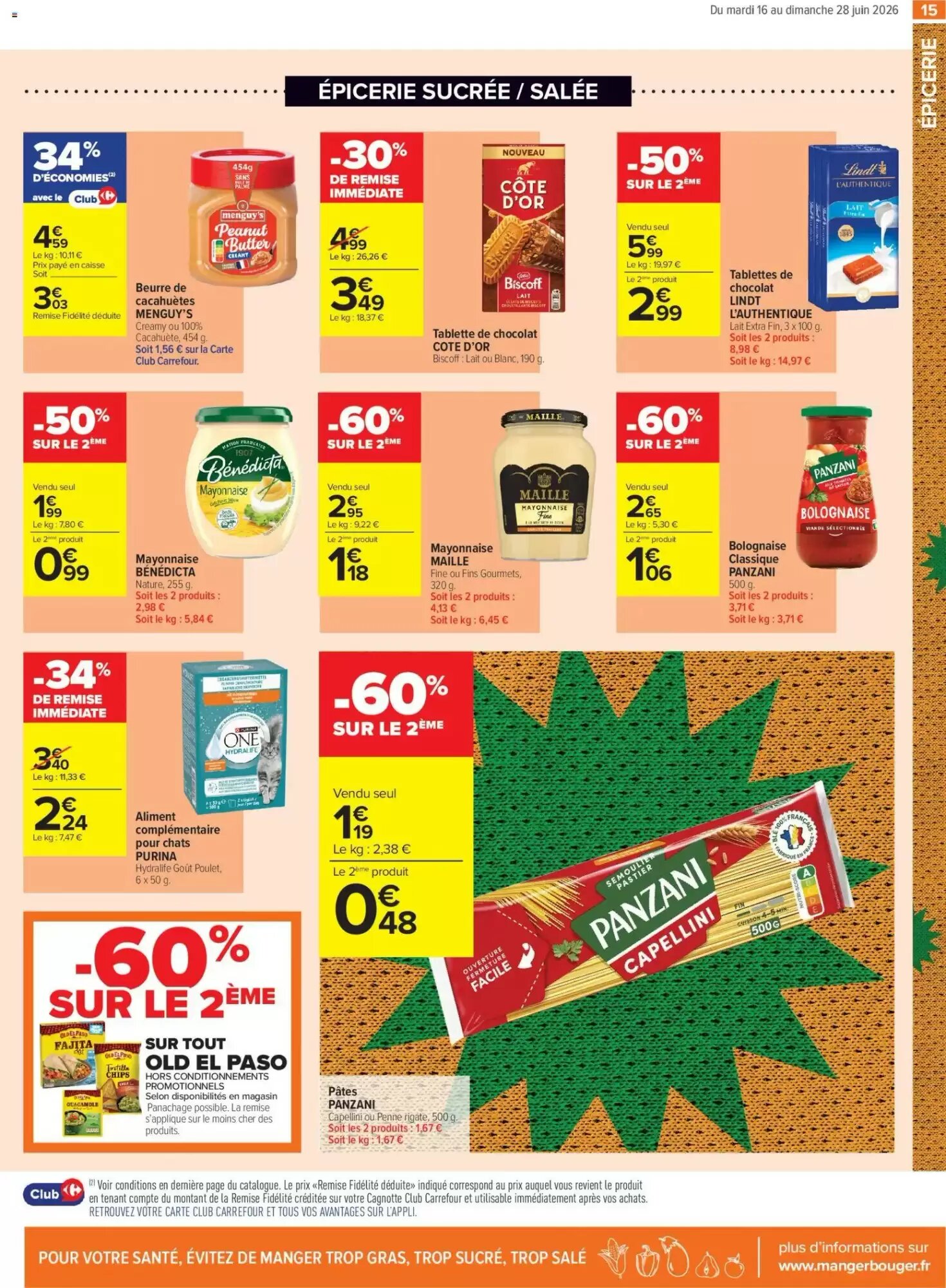 Prospectus promotionnel Carrefour valable à partir du 16/06/2026 - Page 15.