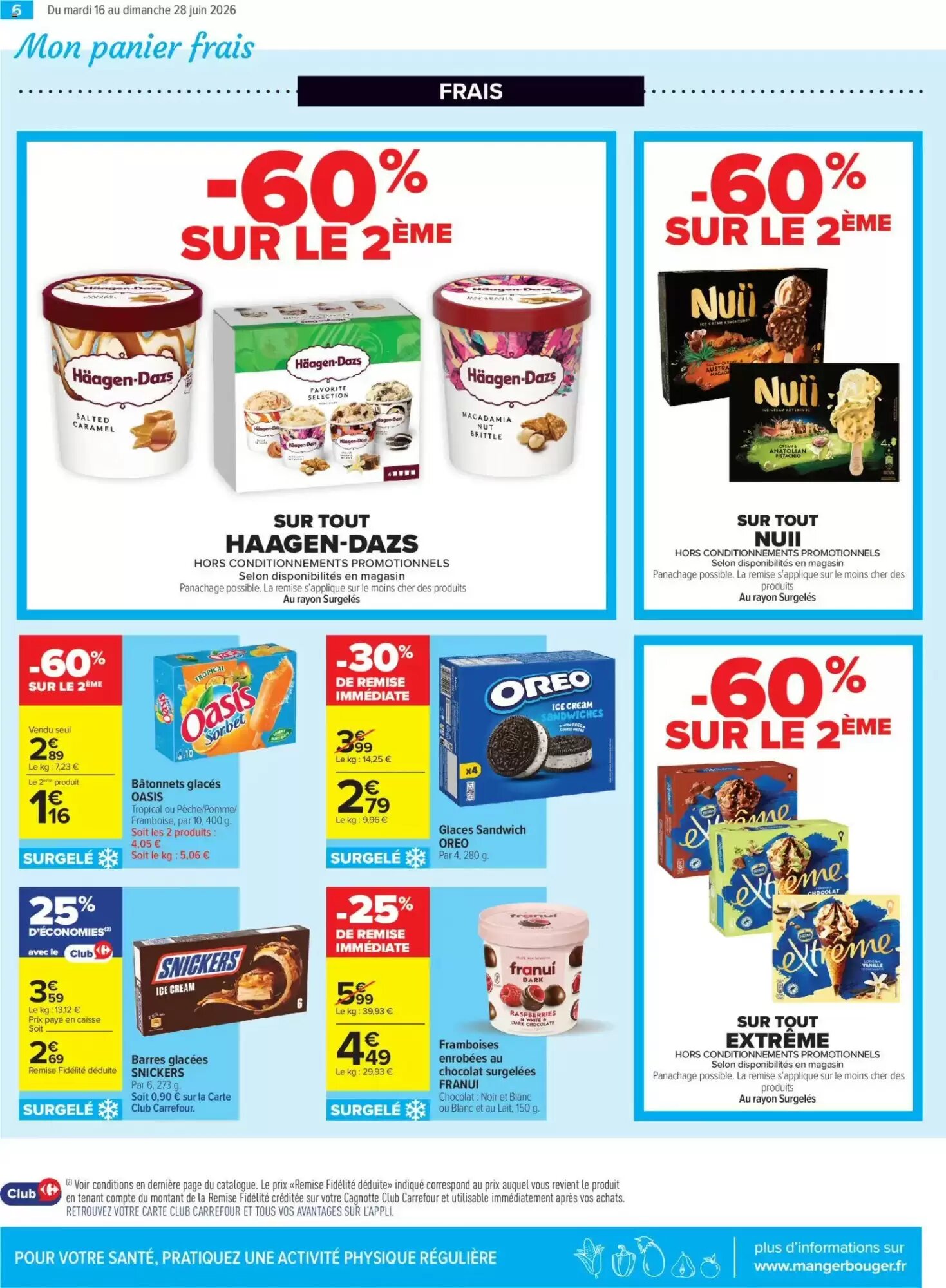 Prospectus promotionnel Carrefour valable à partir du 16/06/2026 - Page 6.