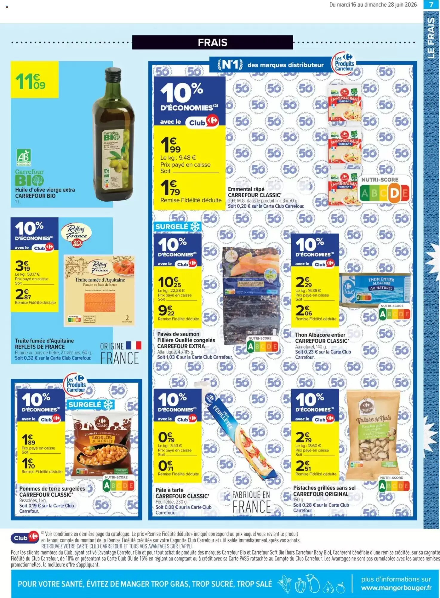 Prospectus promotionnel Carrefour valable à partir du 16/06/2026 - Page 7.
