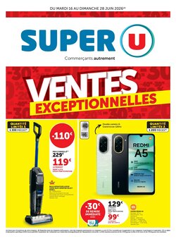 Prospectus promotionnel Super U valable à partir du 16/06/2026