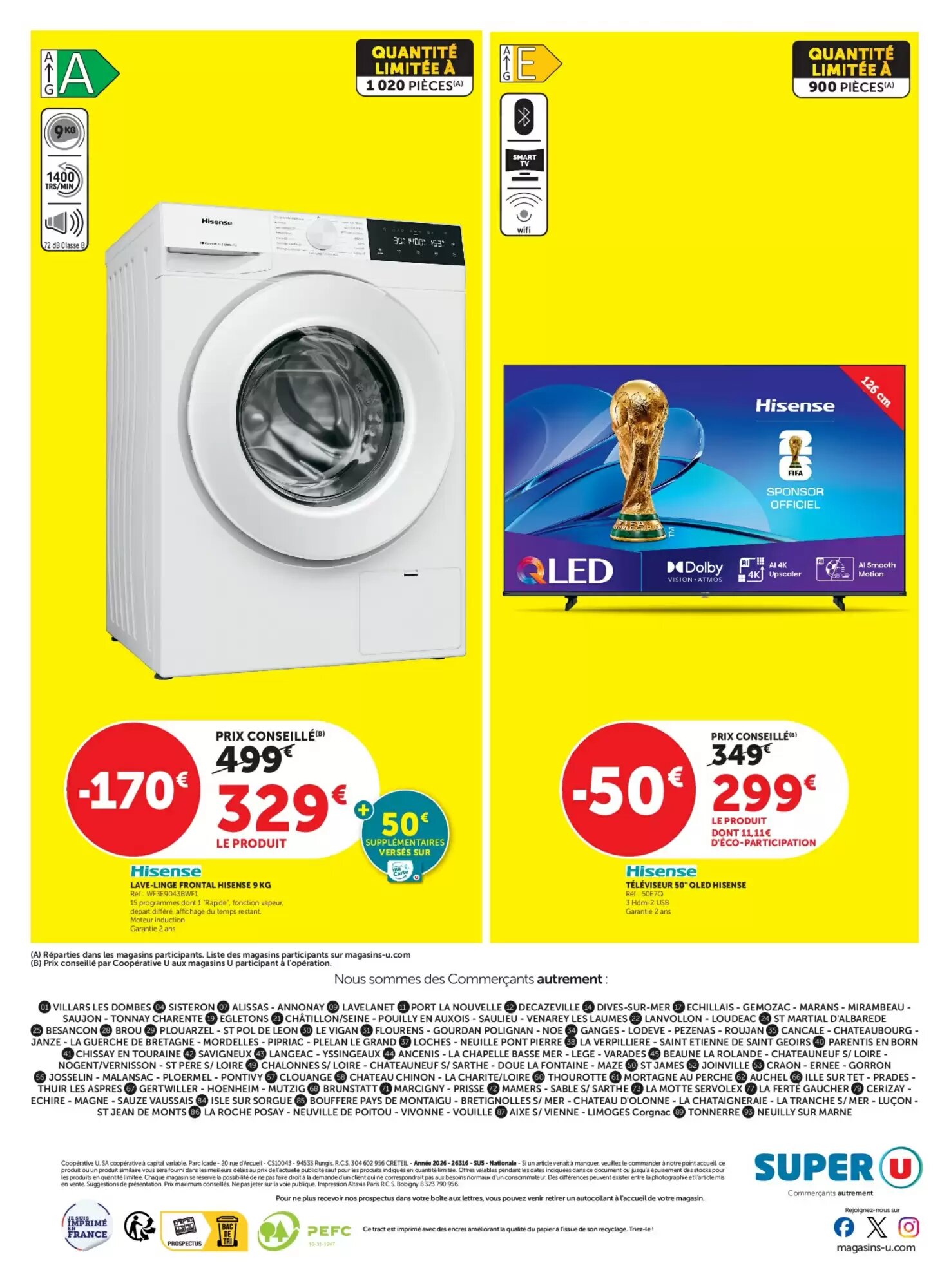 Prospectus promotionnel Super U valable à partir du 16/06/2026 - Page 4.