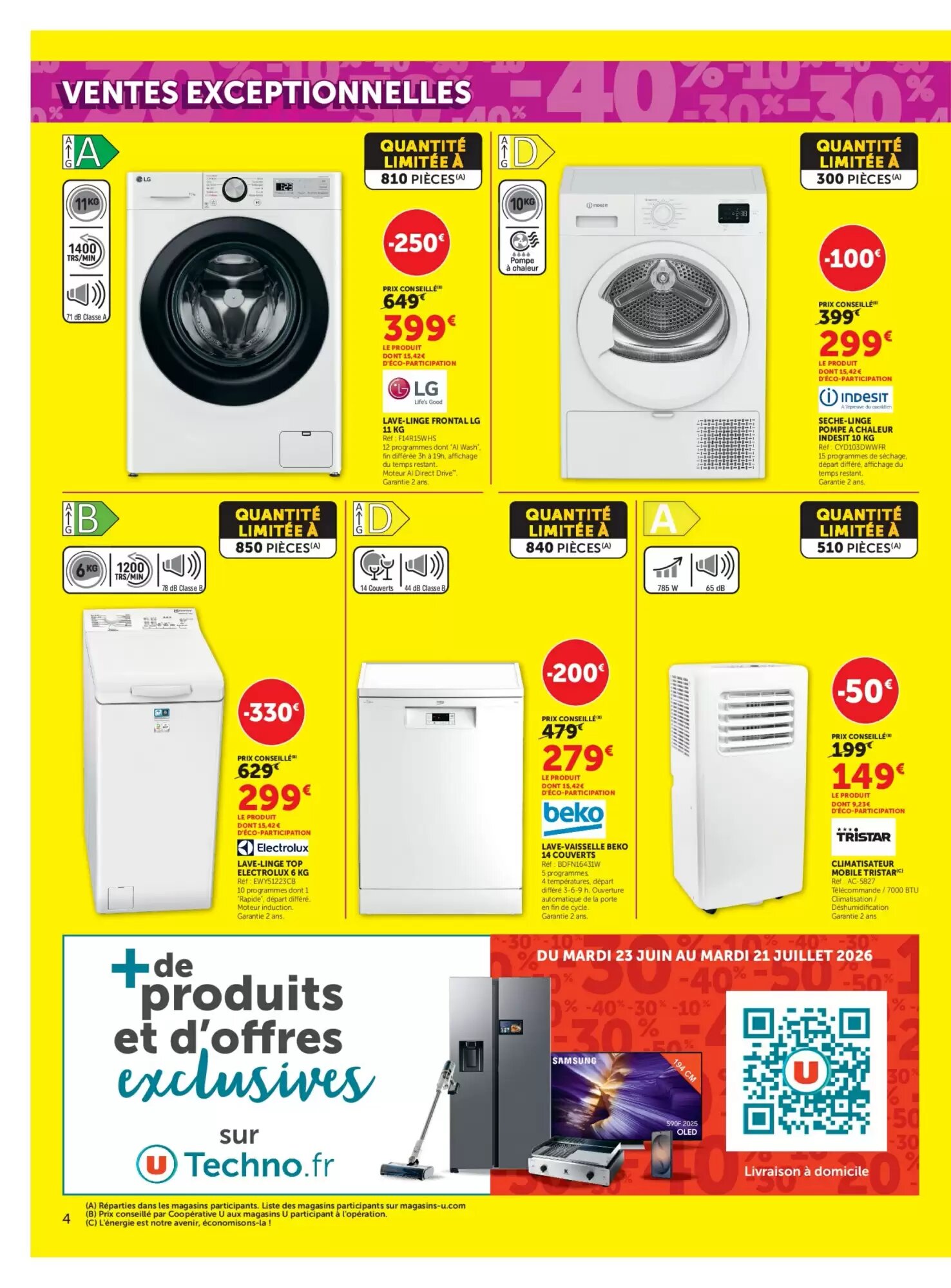 Prospectus promotionnel Hyper U valable à partir du 16/06/2026 - Page 4.