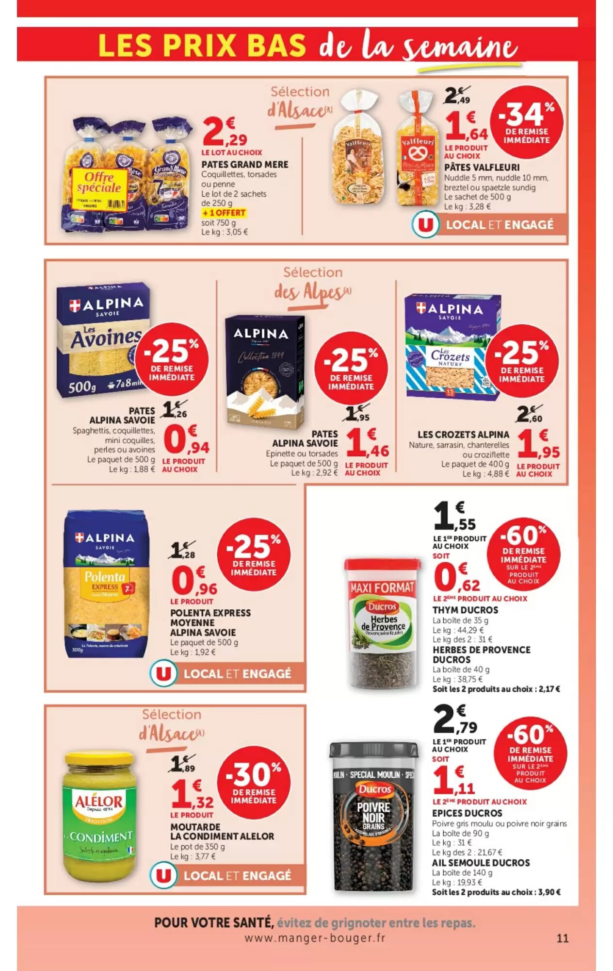 Prospectus promotionnel Super U valable à partir du 16/06/2026 - Page 11.