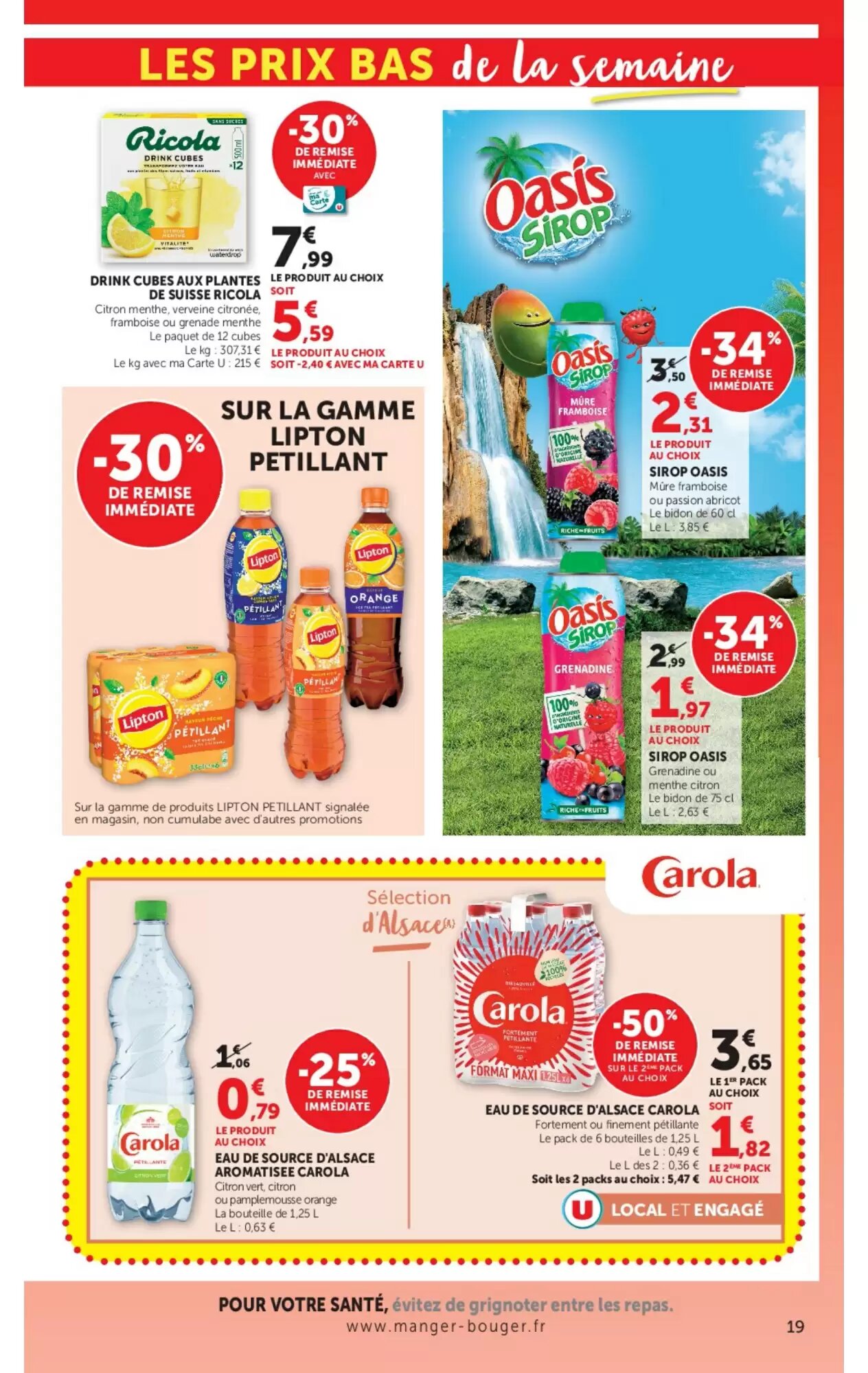 Prospectus promotionnel Super U valable à partir du 16/06/2026 - Page 19.