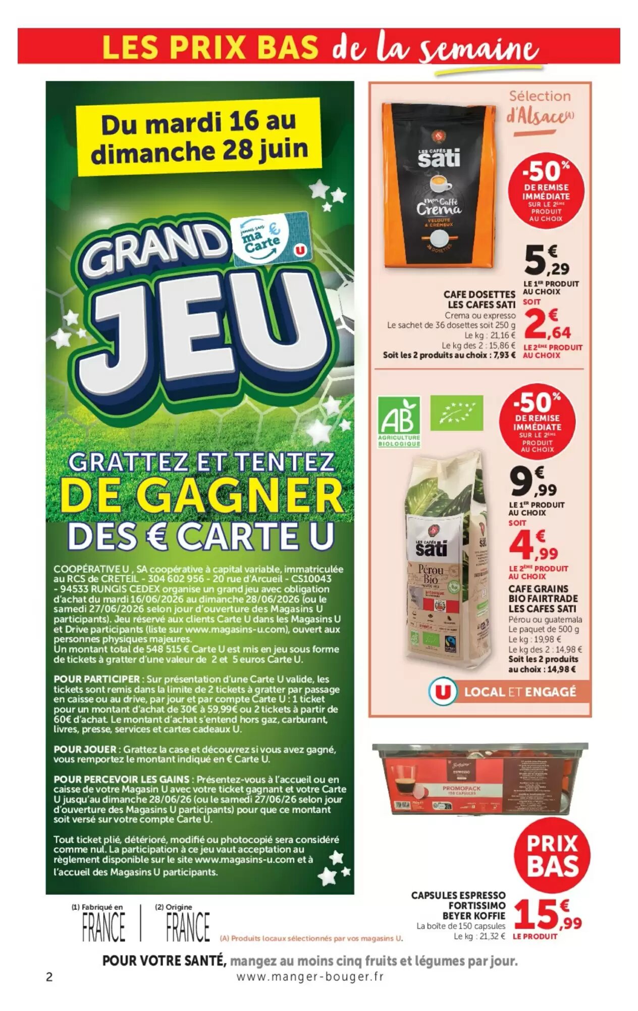 Prospectus promotionnel Super U valable à partir du 16/06/2026 - Page 2.
