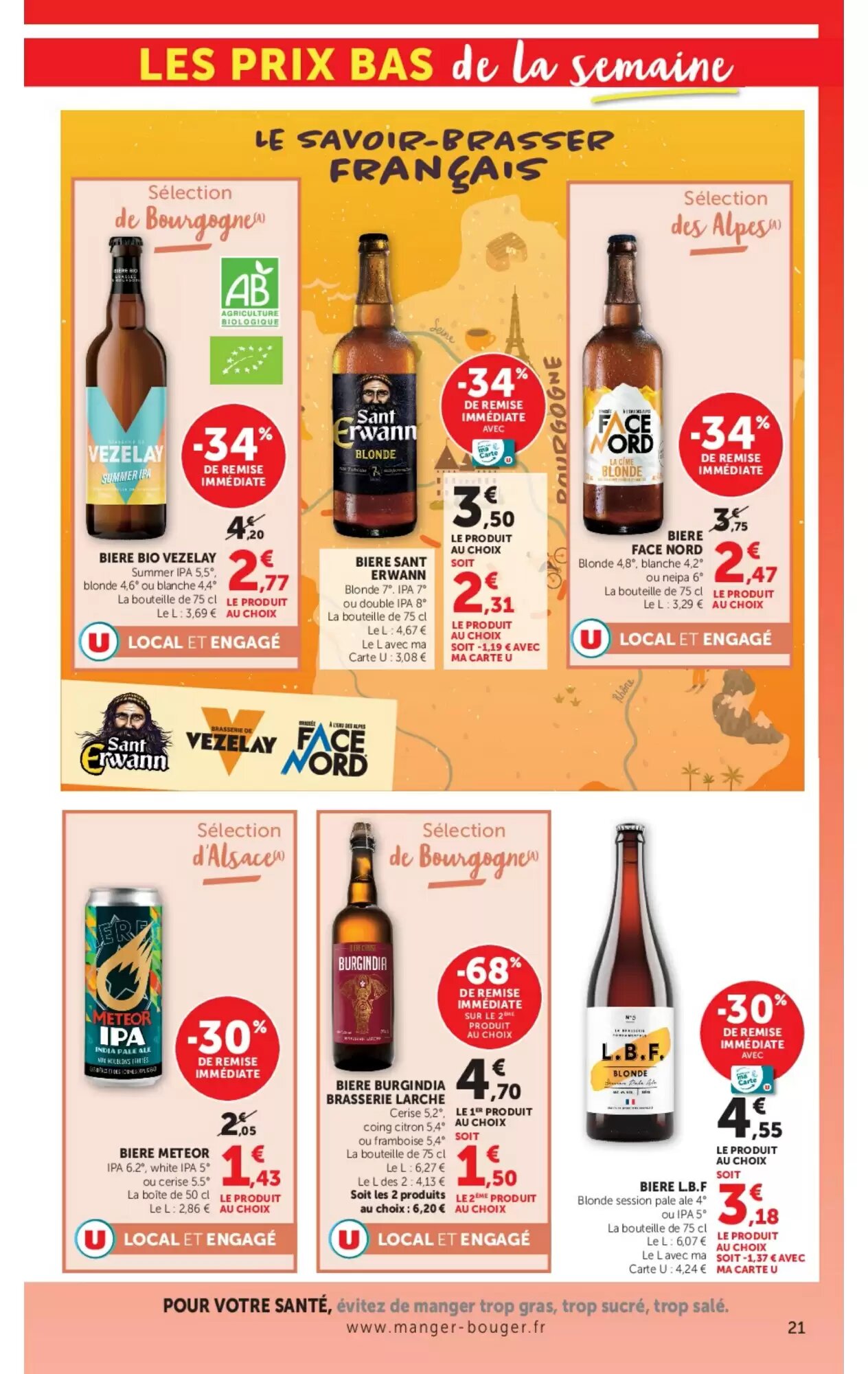 Prospectus promotionnel Super U valable à partir du 16/06/2026 - Page 21.