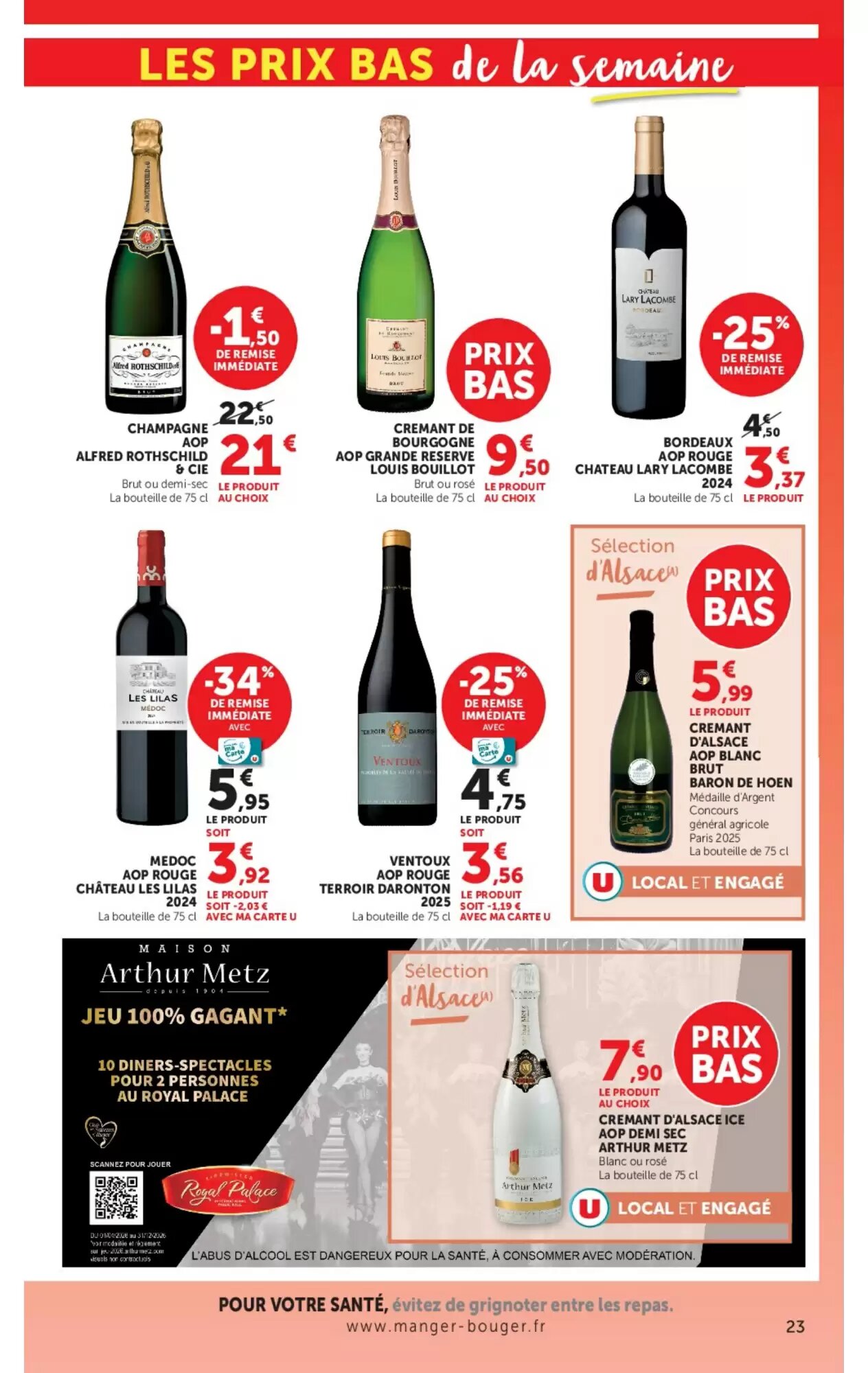 Prospectus promotionnel Super U valable à partir du 16/06/2026 - Page 23.
