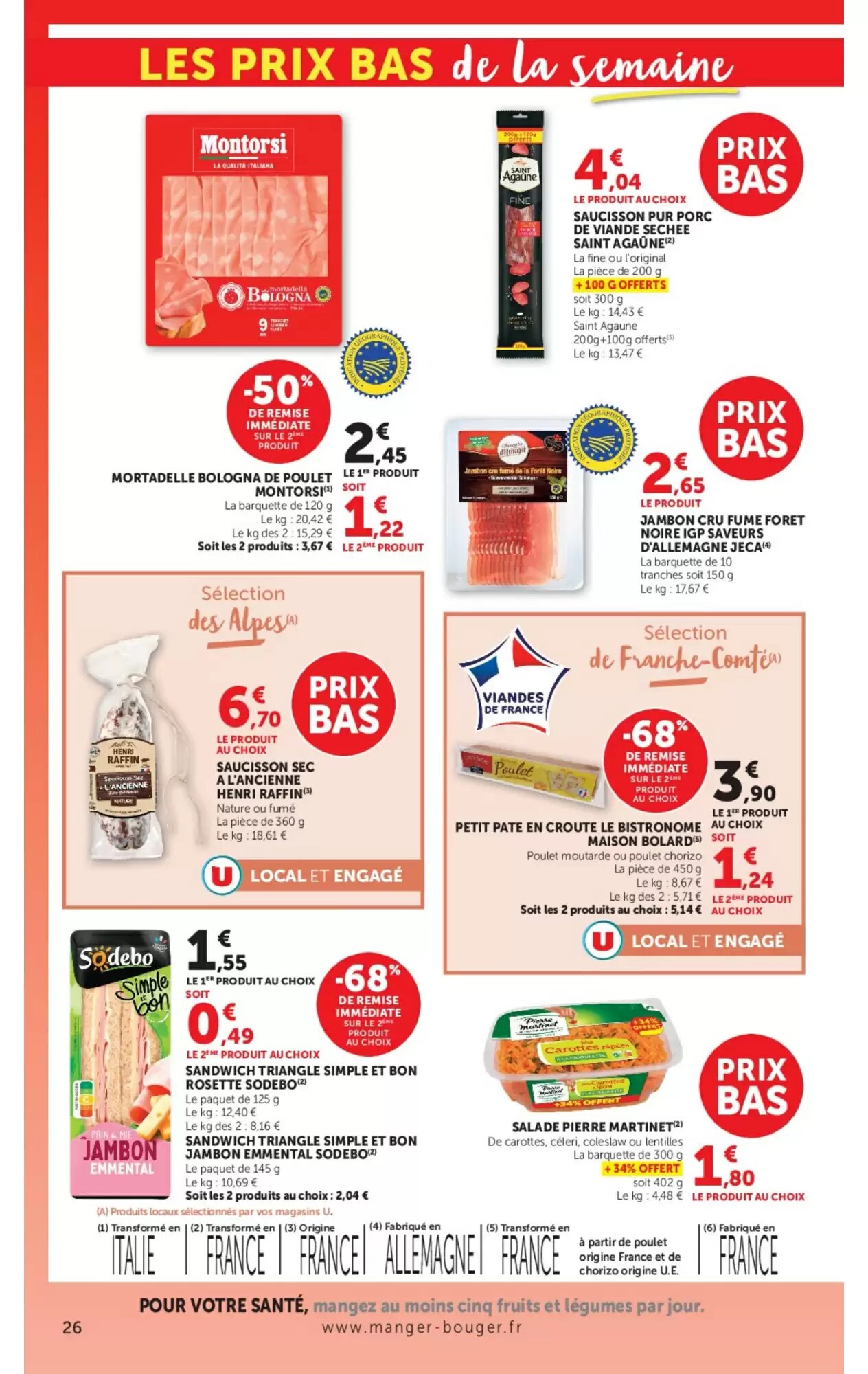 Prospectus promotionnel Super U valable à partir du 16/06/2026 - Page 26.