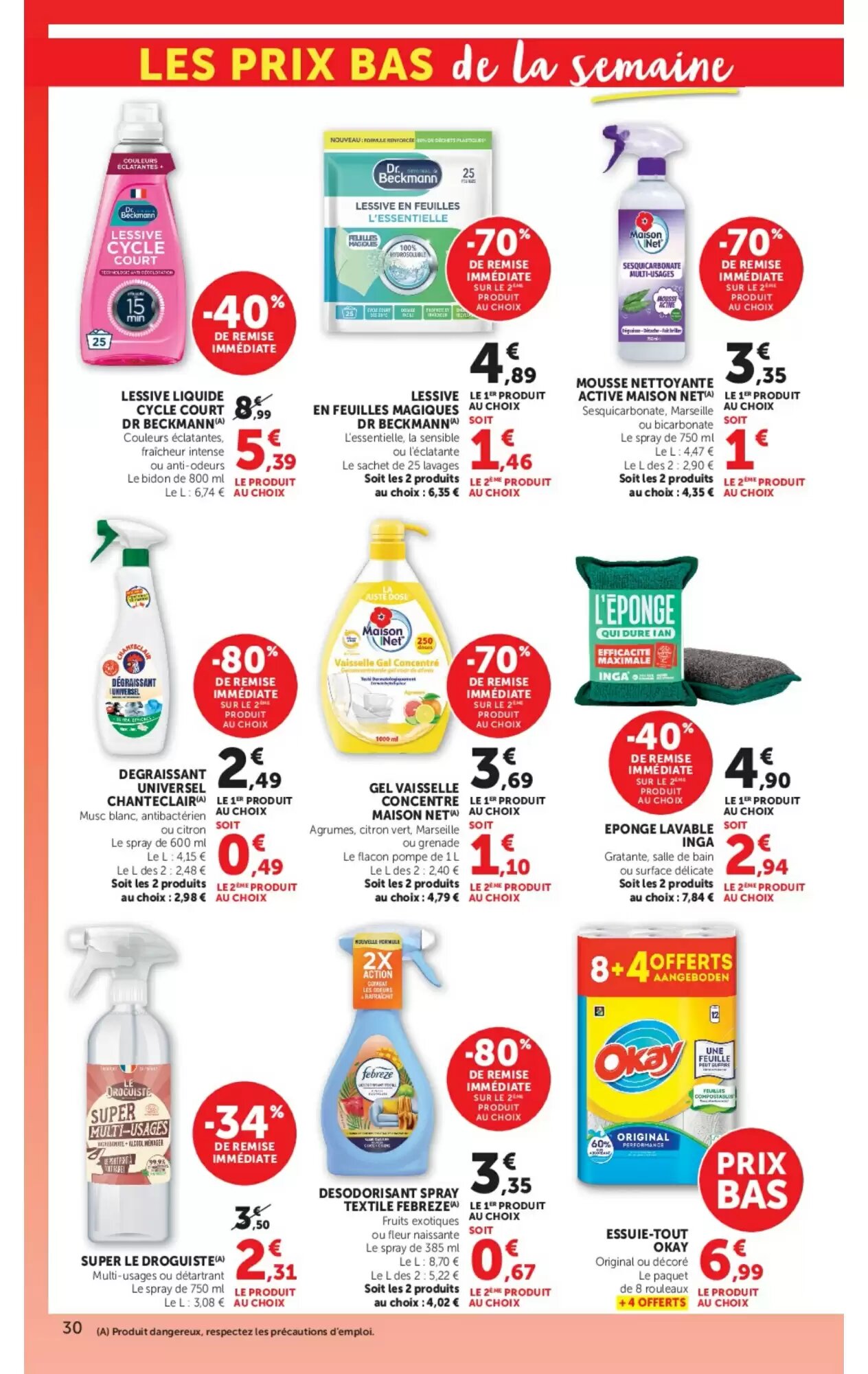 Prospectus promotionnel Super U valable à partir du 16/06/2026 - Page 30.
